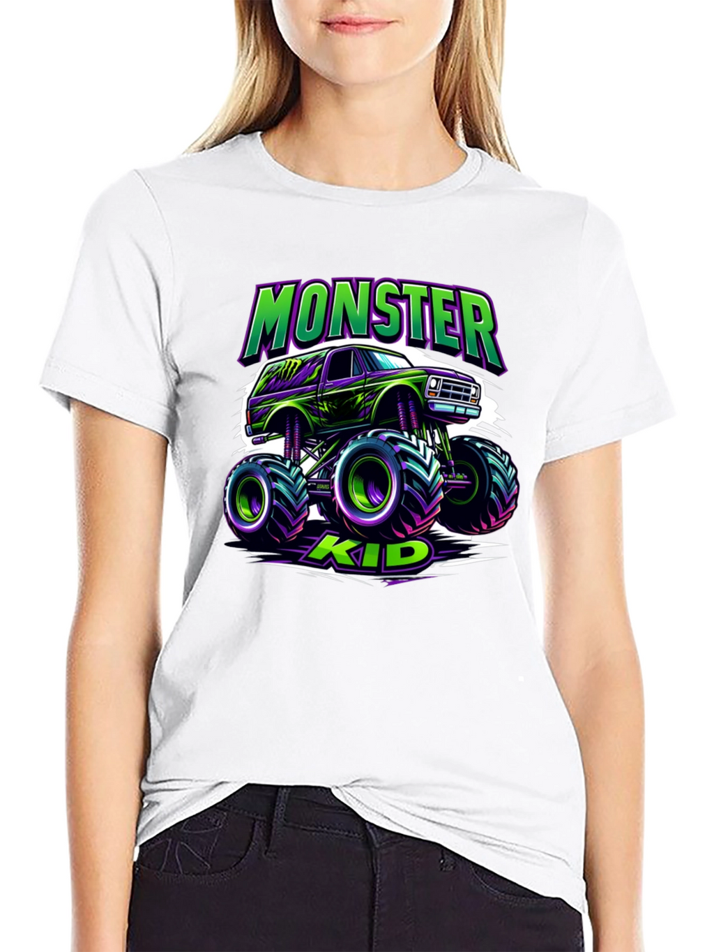 Monster Kid Truck Graphic T-Shirt