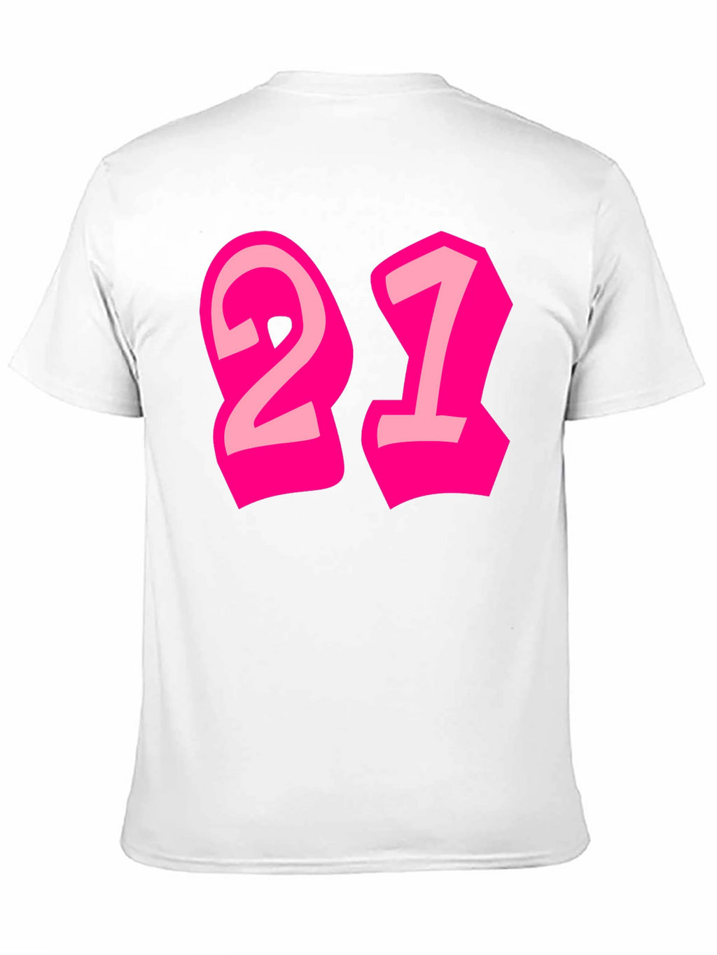 Bold 21 Graphic Tee - Black Cotton Blend