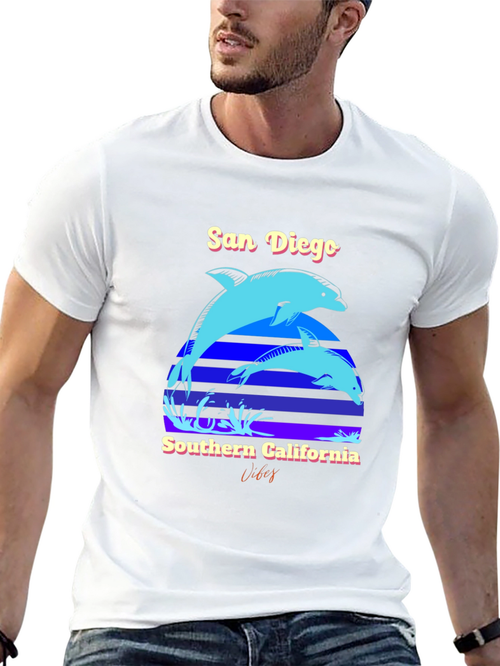 San Diego Southern California Vibes Graphic Tee