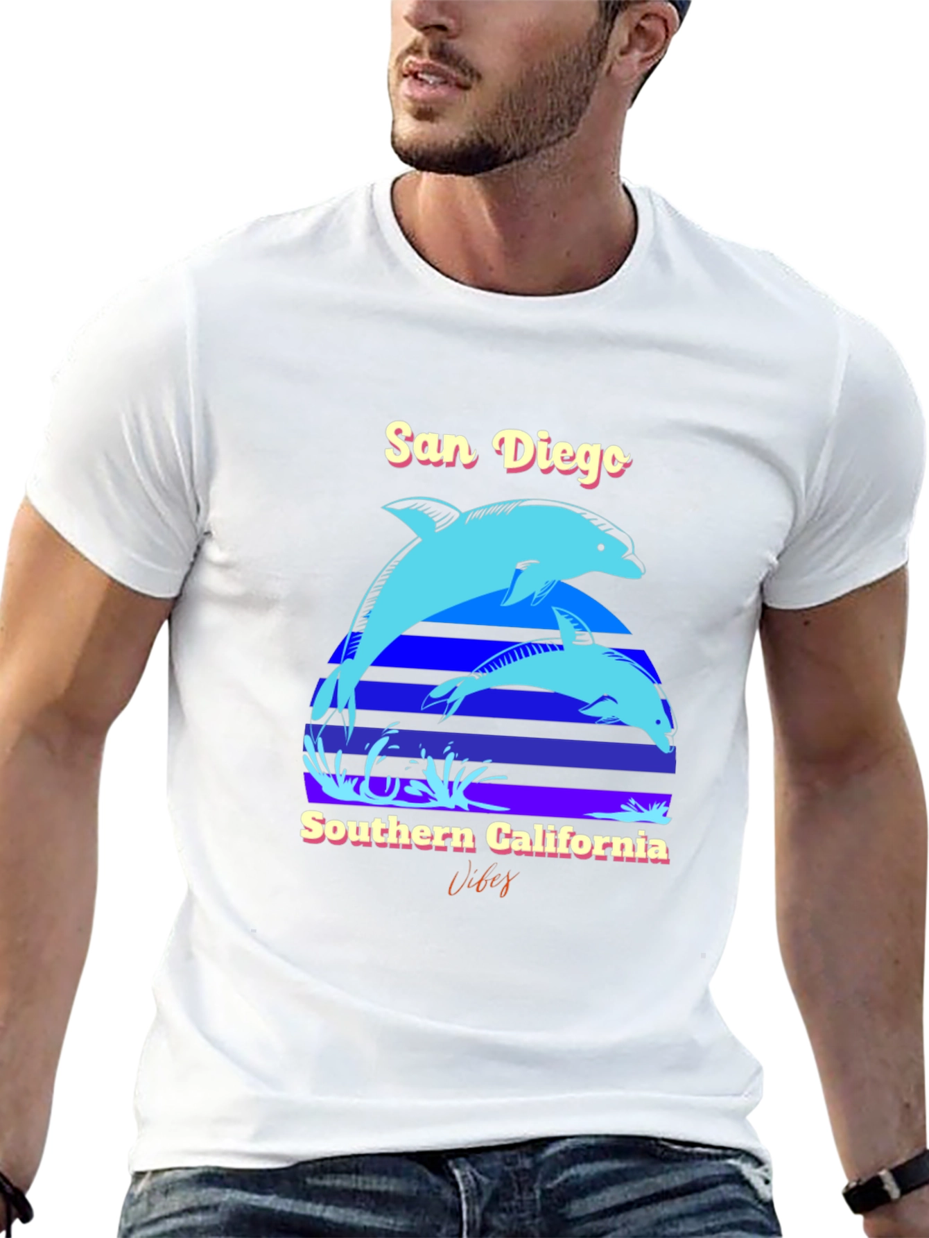 San Diego Southern California Vibes Graphic Tee