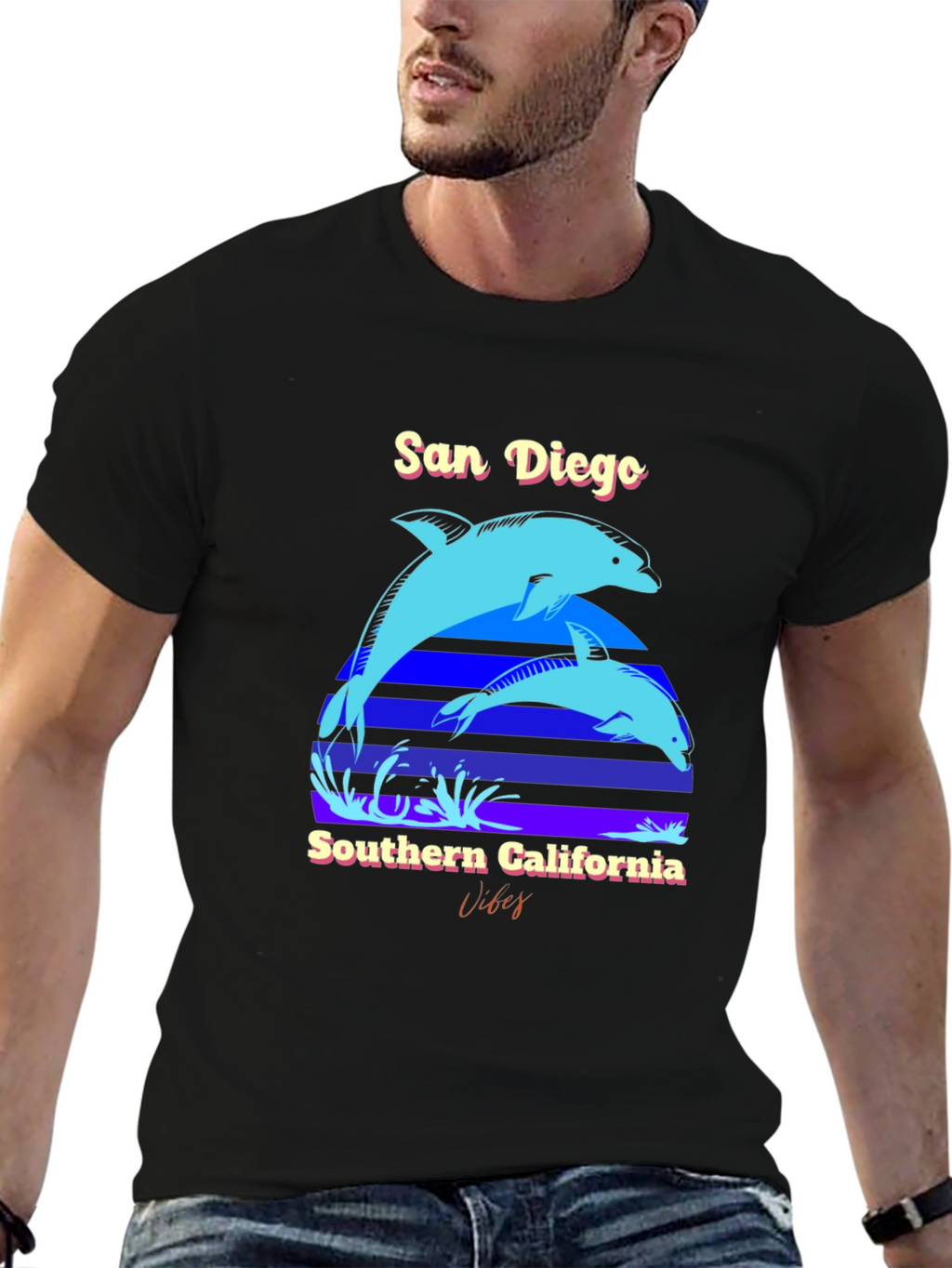 San Diego Southern California Vibes Graphic Tee