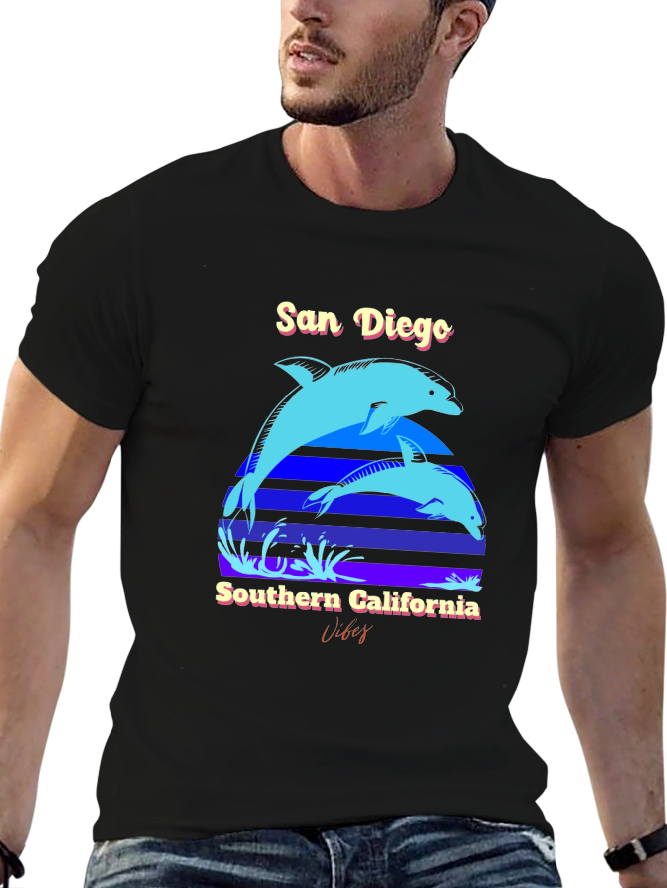 San Diego Southern California Vibes Graphic Tee