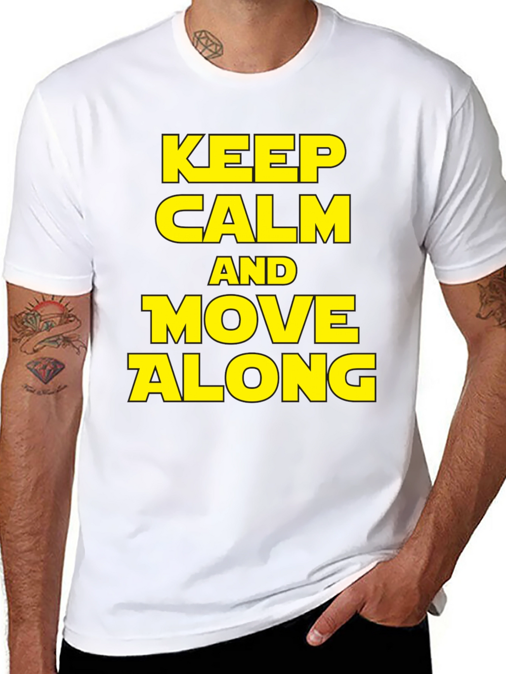 Keep Calm and Move Along T-Shirt