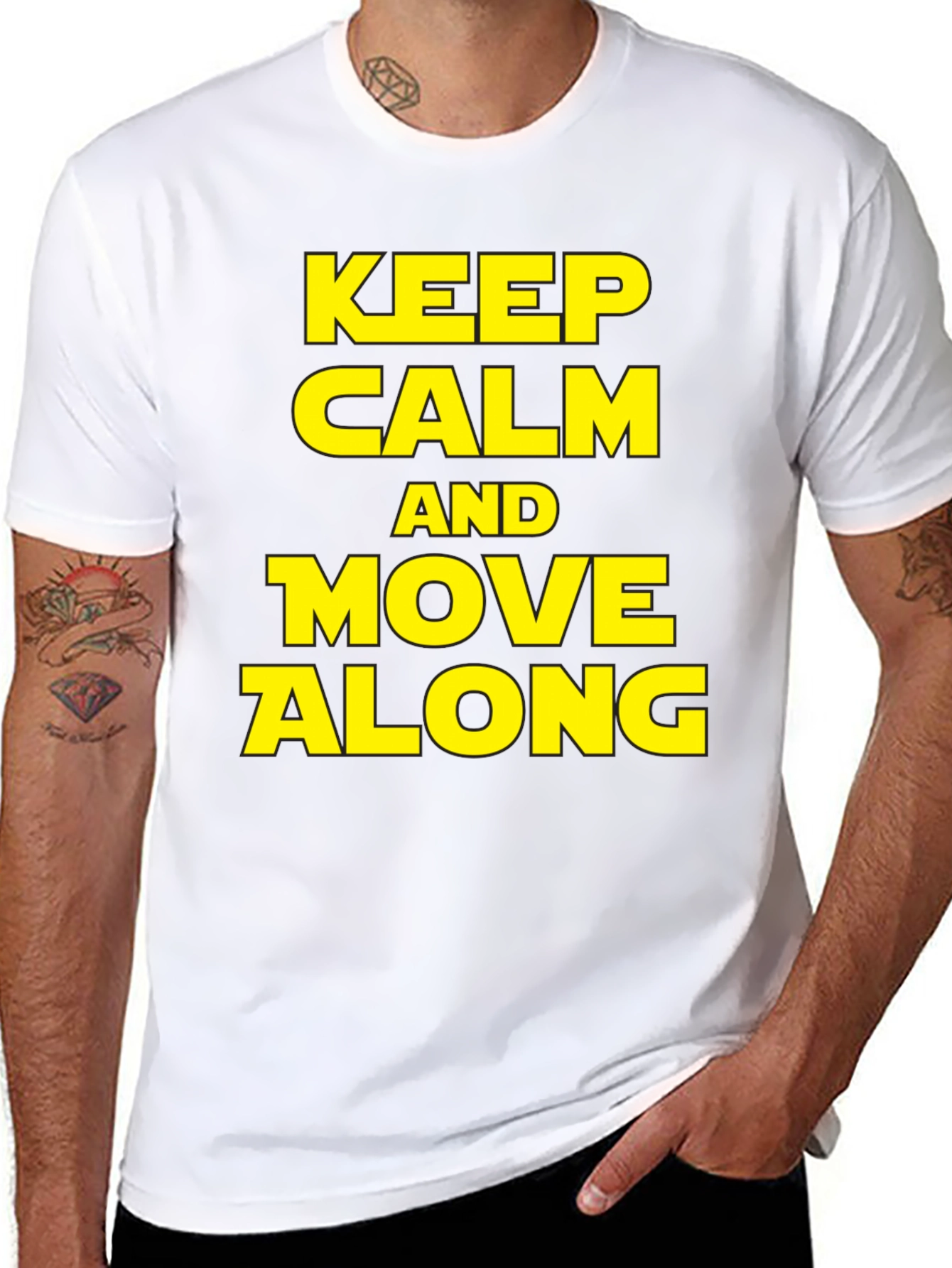 Keep Calm and Move Along T-Shirt