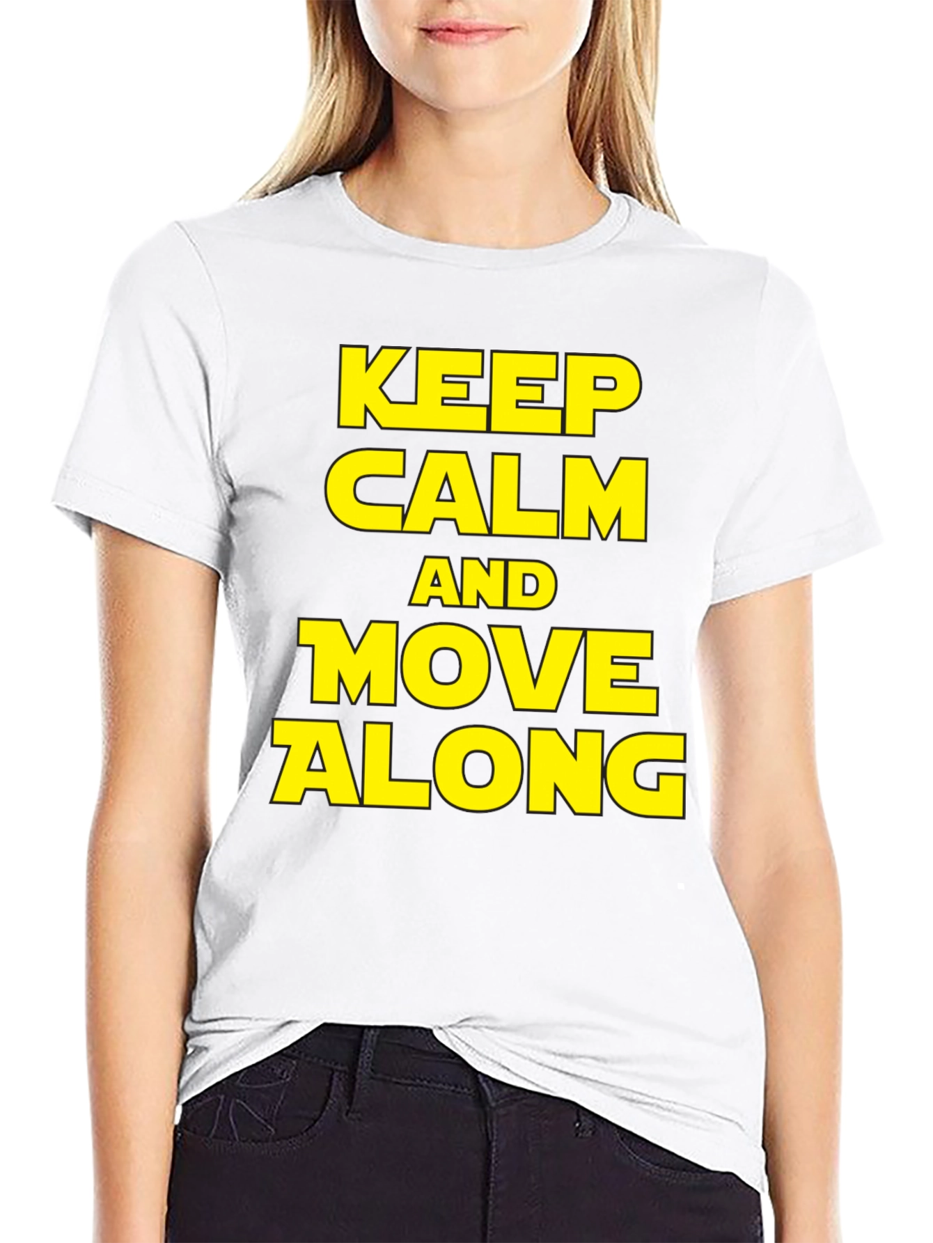 Keep Calm and Move Along T-Shirt
