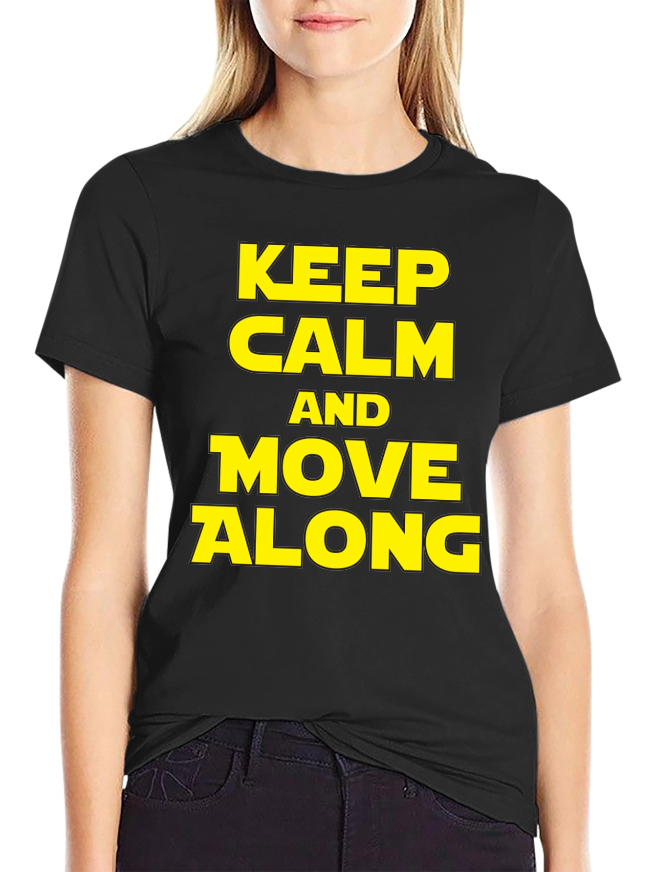 Keep Calm and Move Along T-Shirt