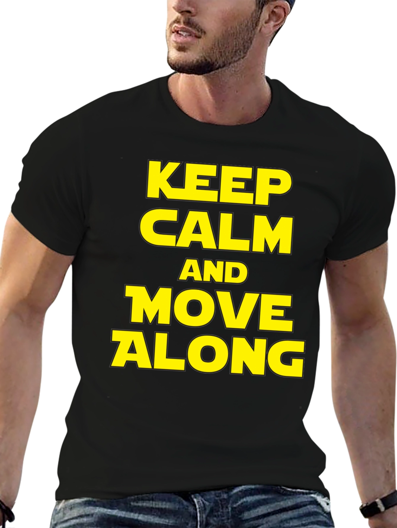 Keep Calm and Move Along T-Shirt
