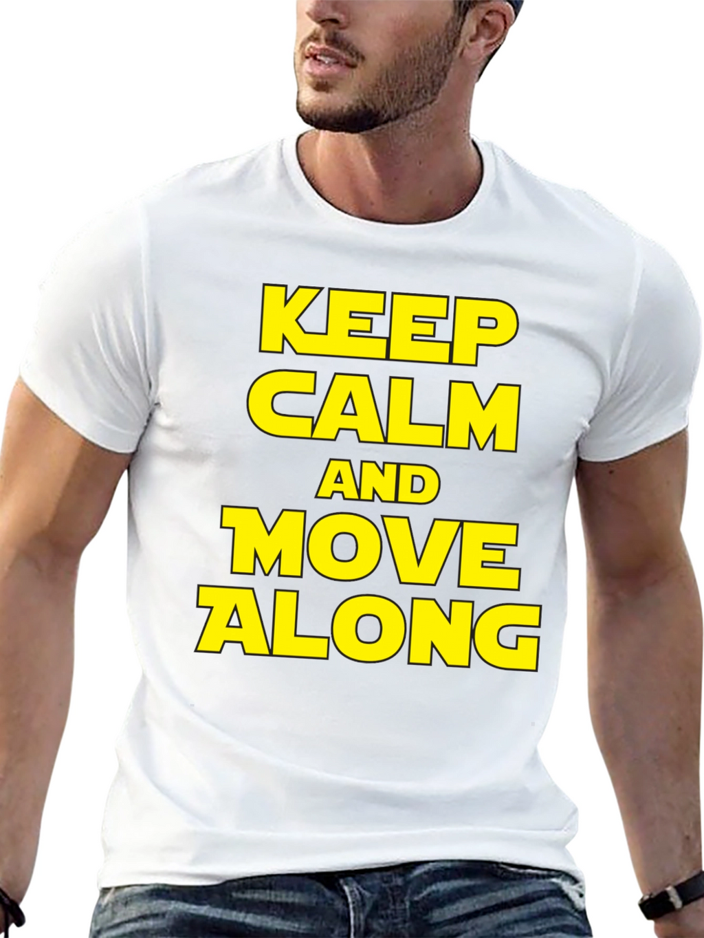 Keep Calm and Move Along T-Shirt