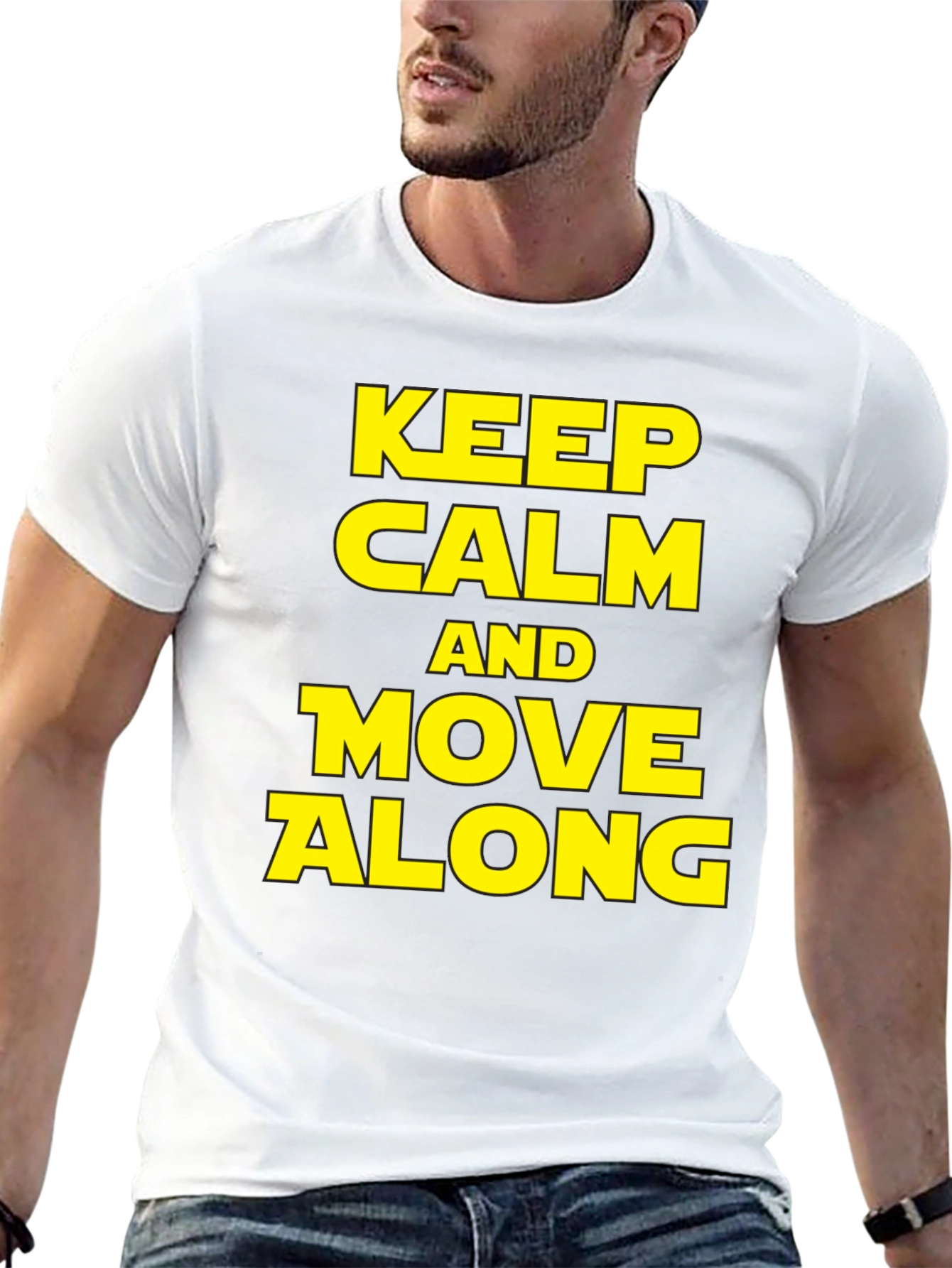Keep Calm and Move Along T-Shirt