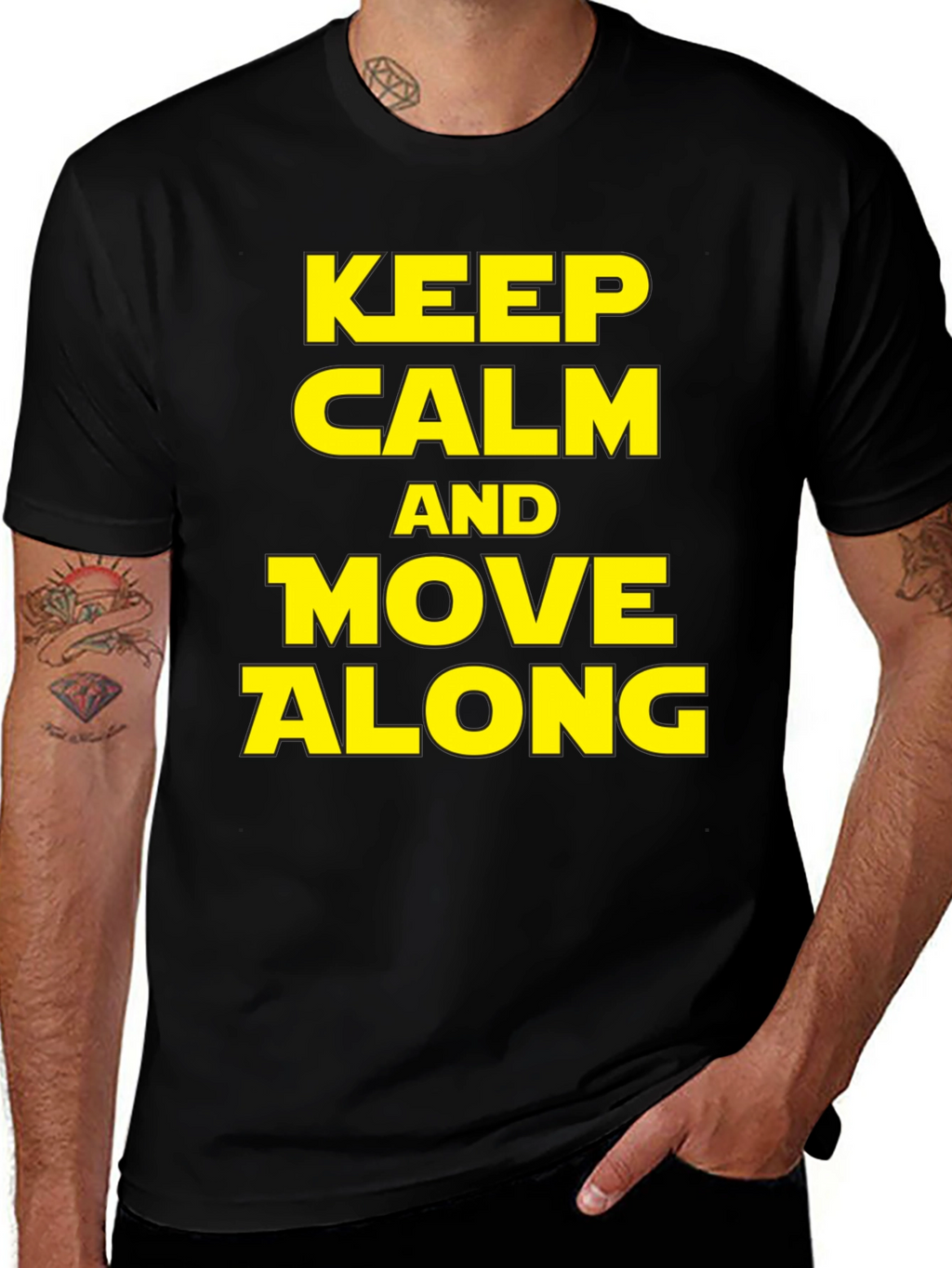 Keep Calm and Move Along T-Shirt