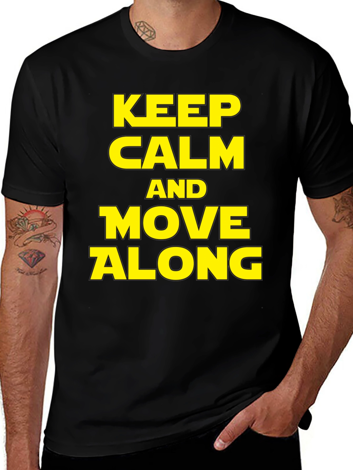 Keep Calm and Move Along T-Shirt