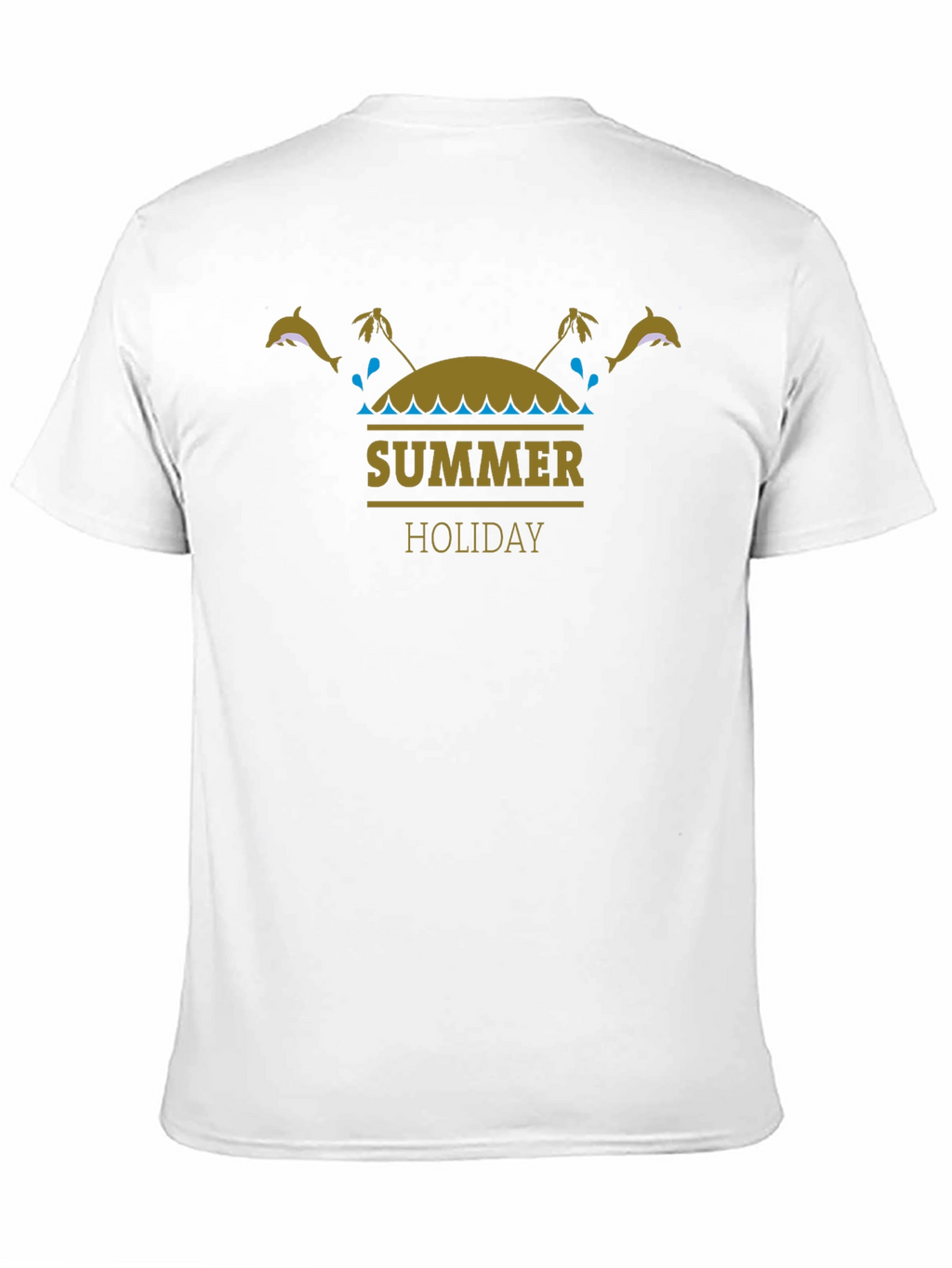 Summer Holiday Black T-Shirt