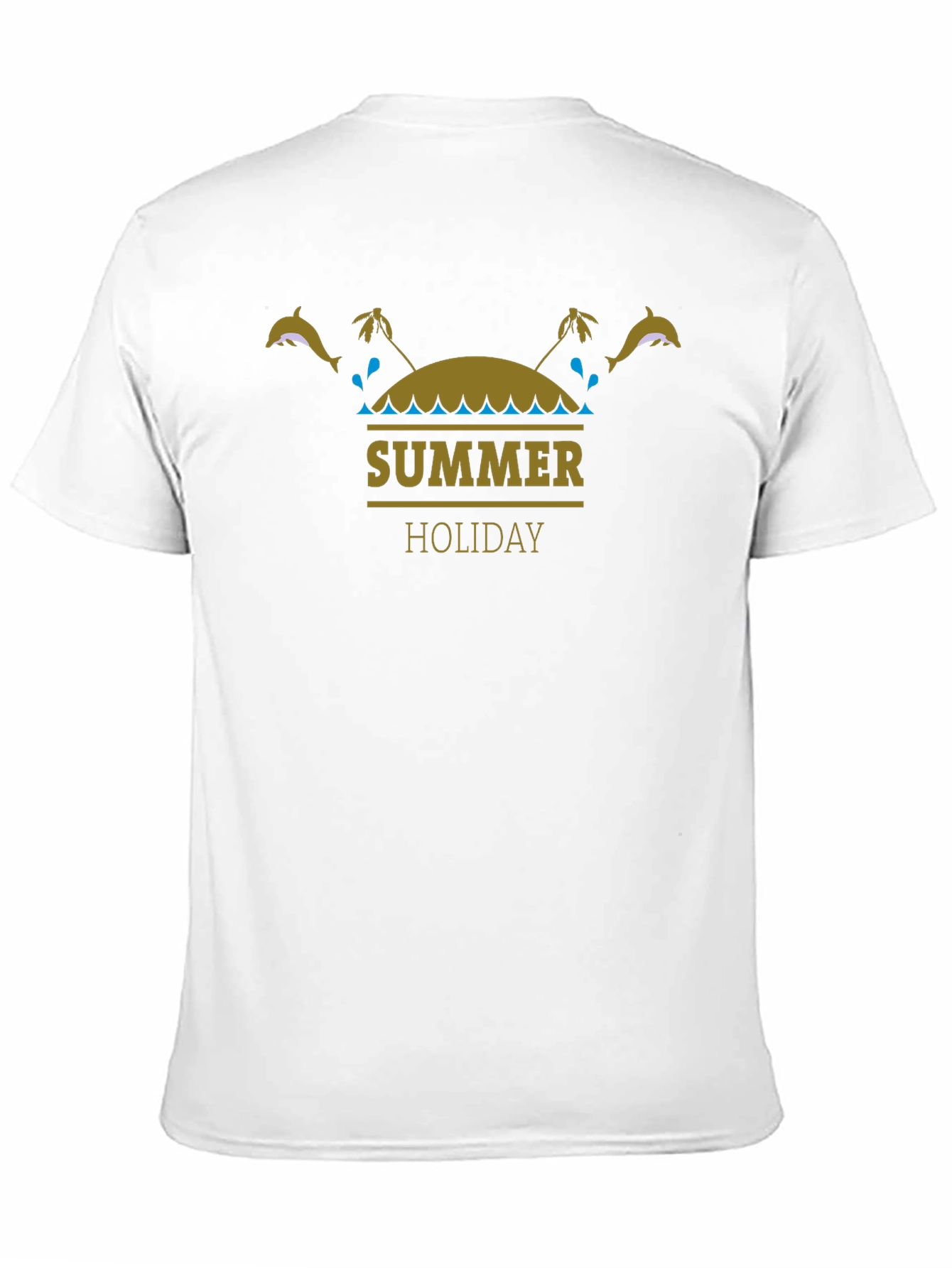 Summer Holiday Black T-Shirt