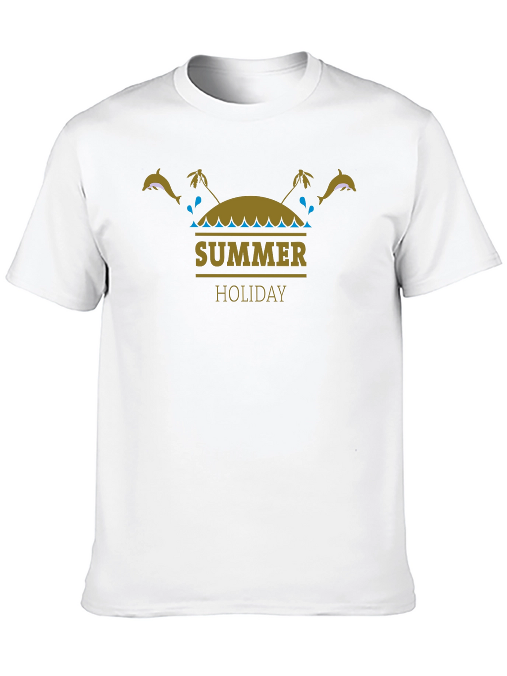 Summer Holiday Black T-Shirt