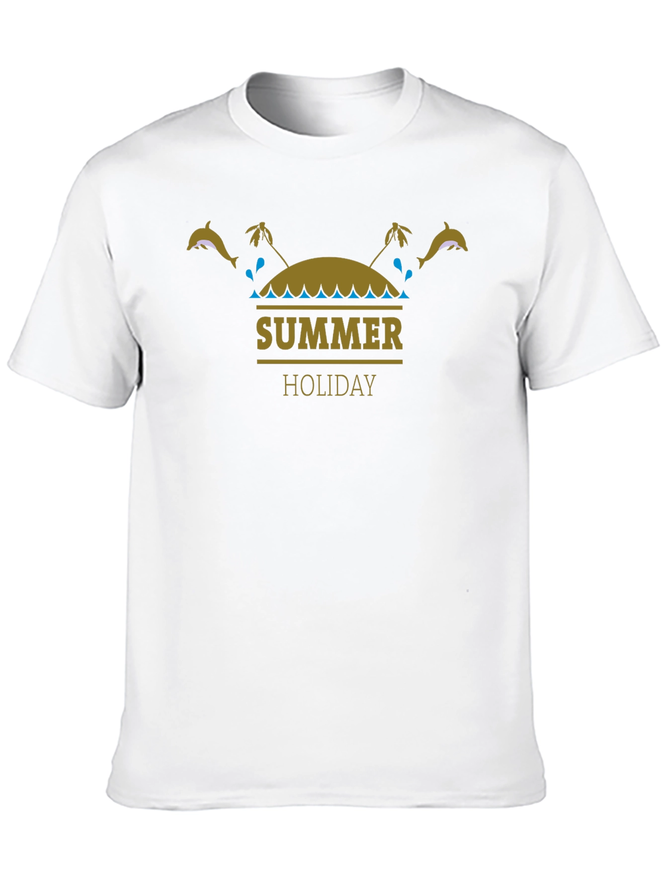 Summer Holiday Black T-Shirt