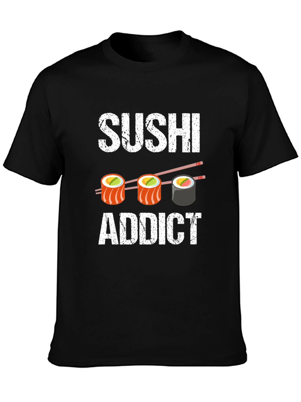 Sushi Addict Graphic T-Shirt