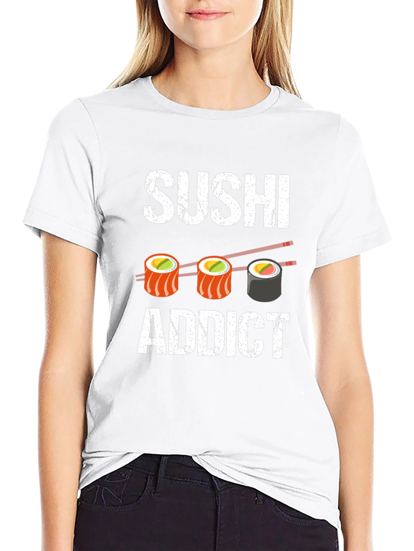 Sushi Addict Graphic T-Shirt