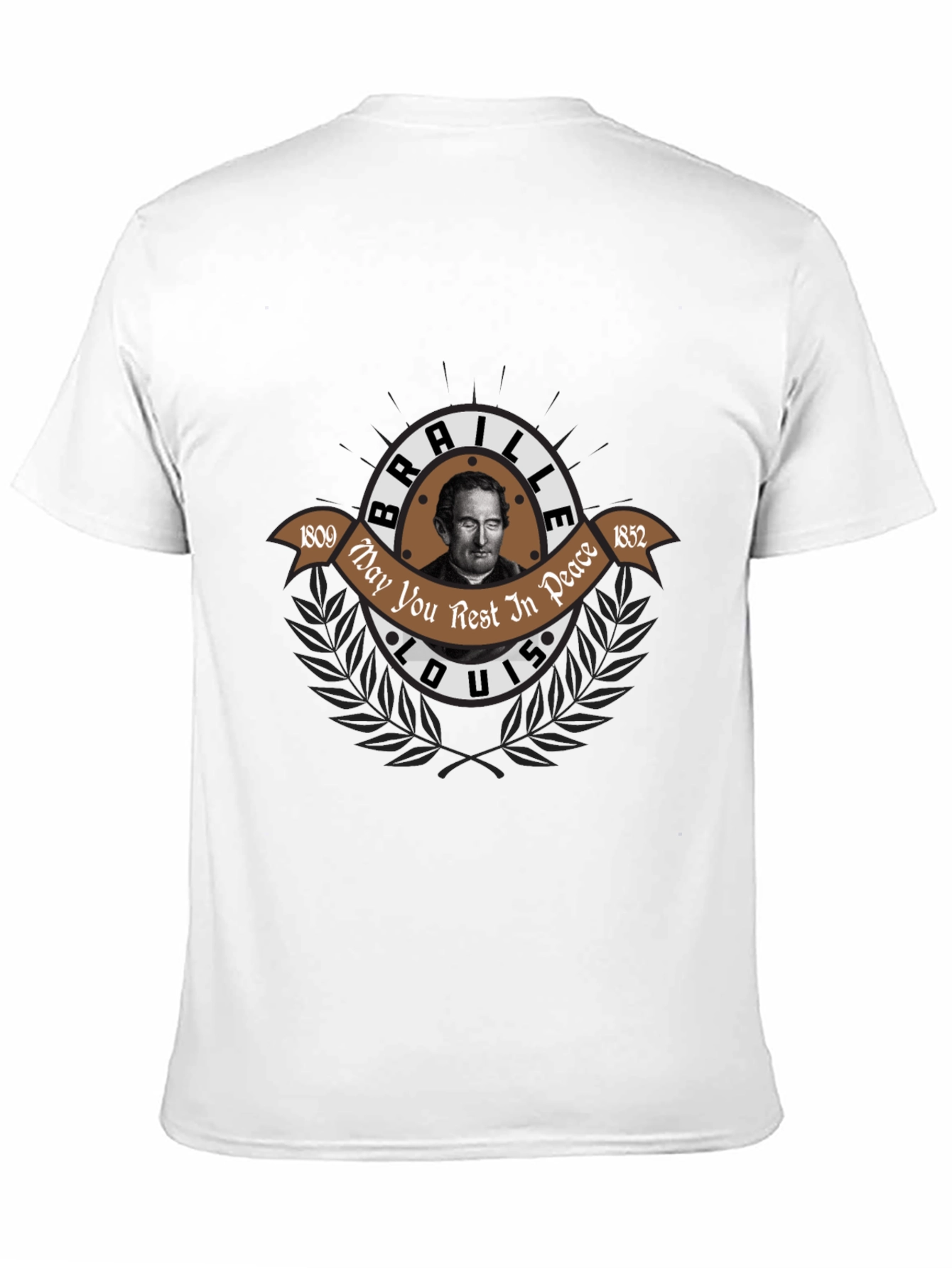 Louis Braille Memorial T-Shirt