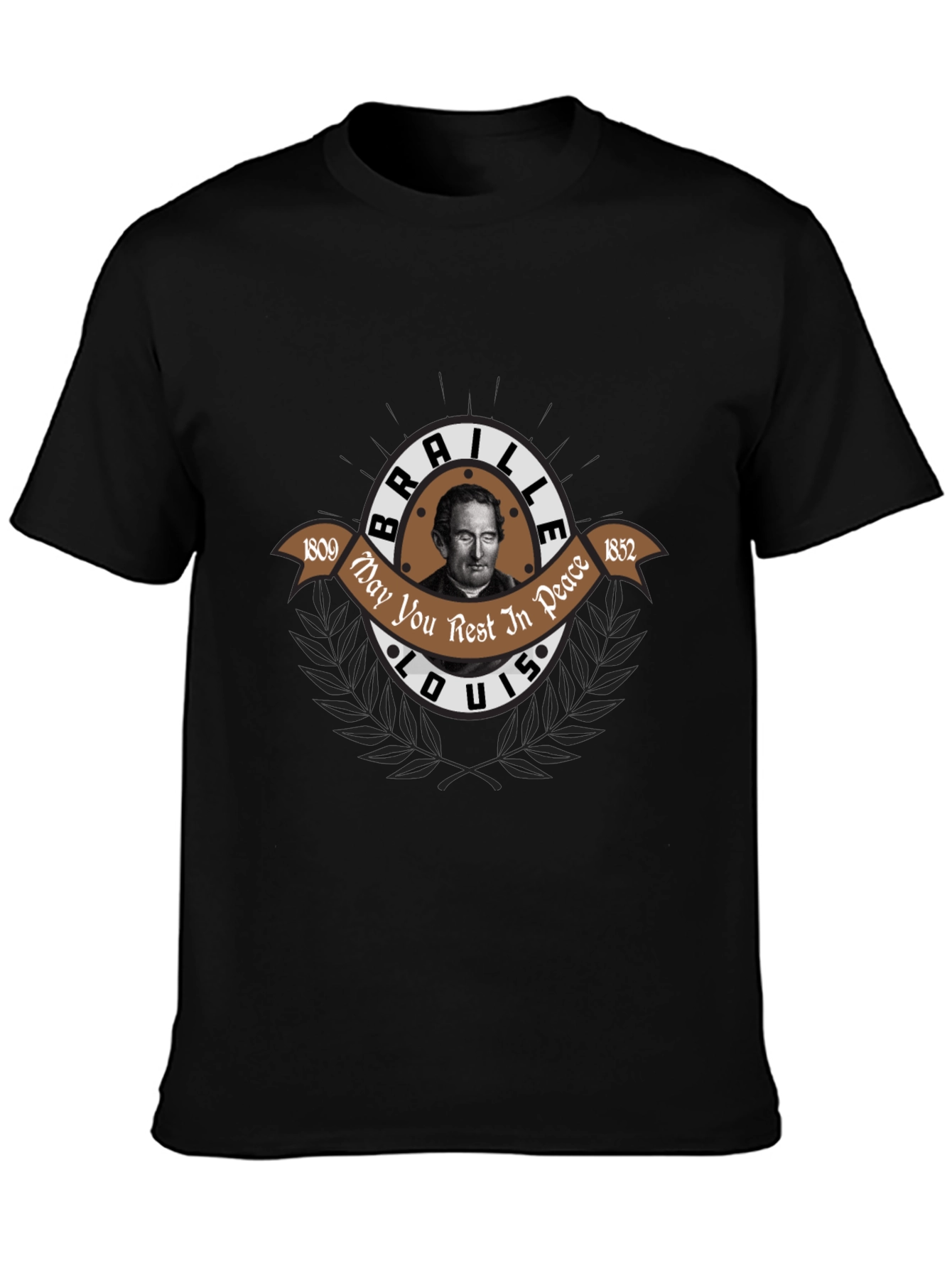 Louis Braille Memorial T-Shirt