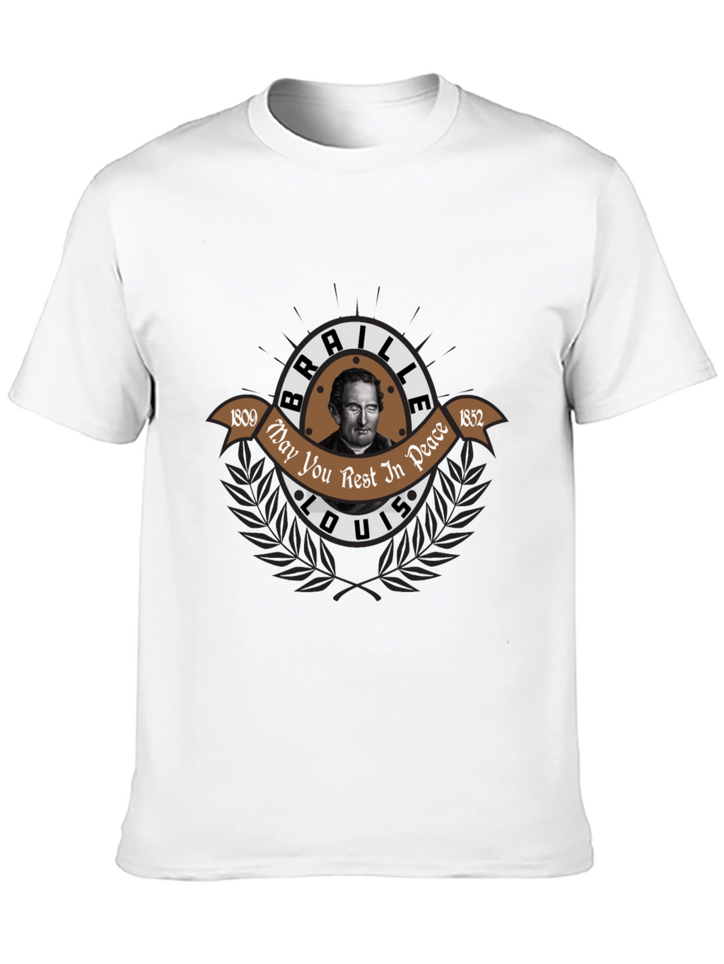 Louis Braille Memorial T-Shirt