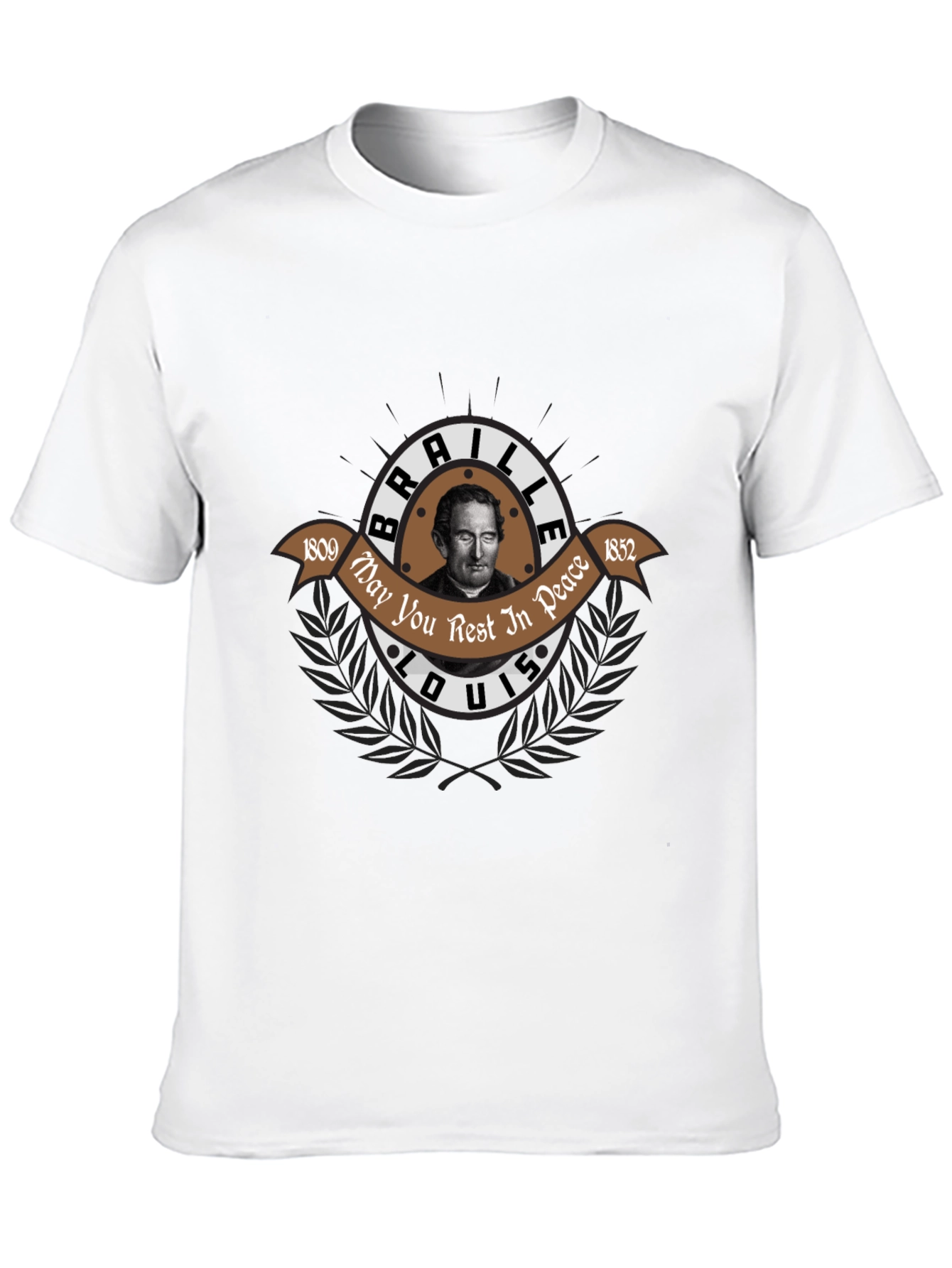 Louis Braille Memorial T-Shirt