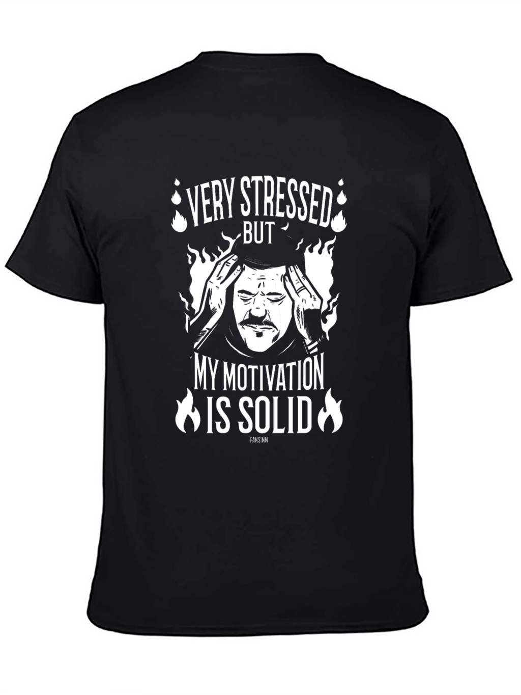 Stressed But Solid Motivation Graphic Tee