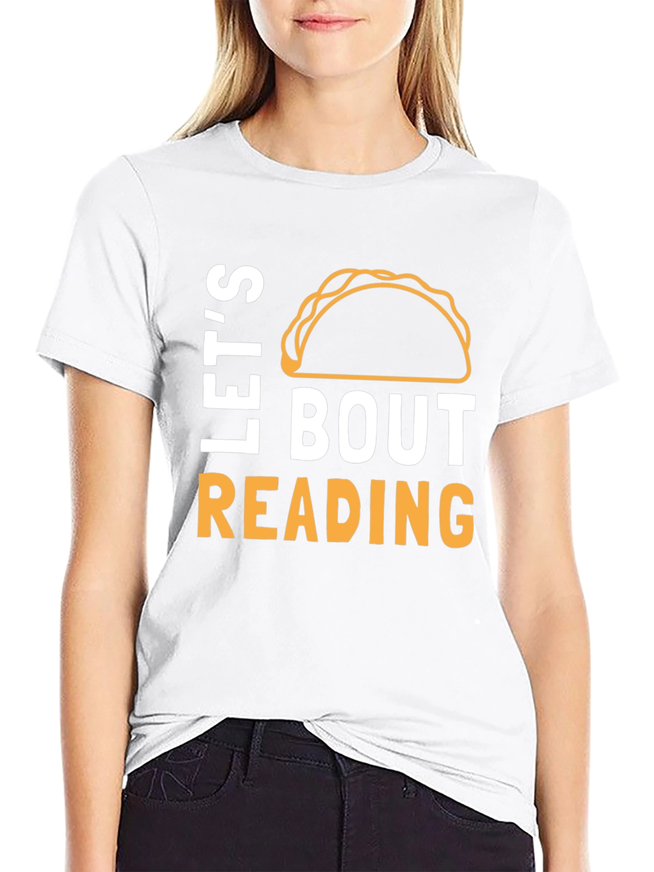 Lets Taco Bout Reading Funny T-Shirt
