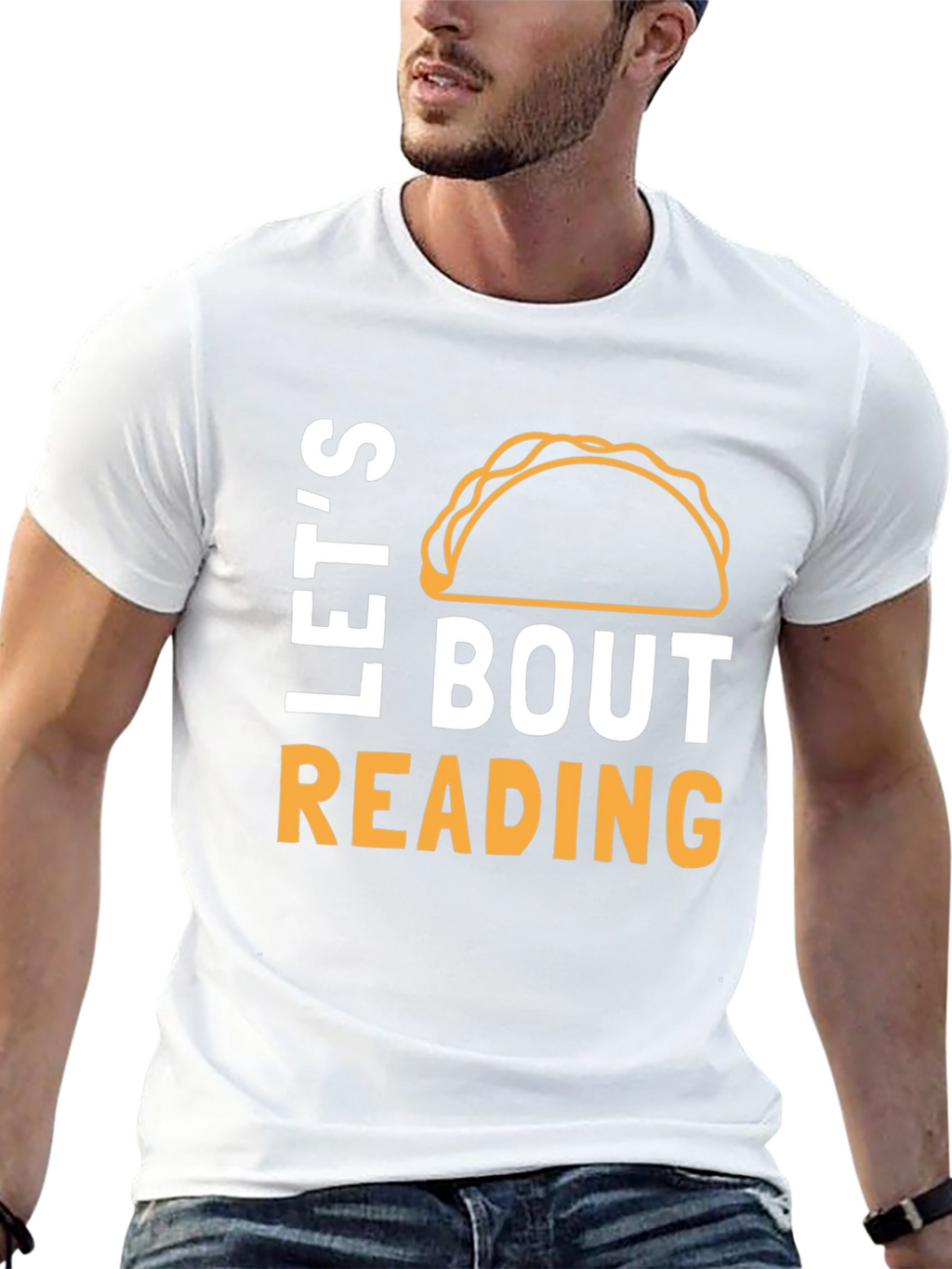 Lets Taco Bout Reading Funny T-Shirt