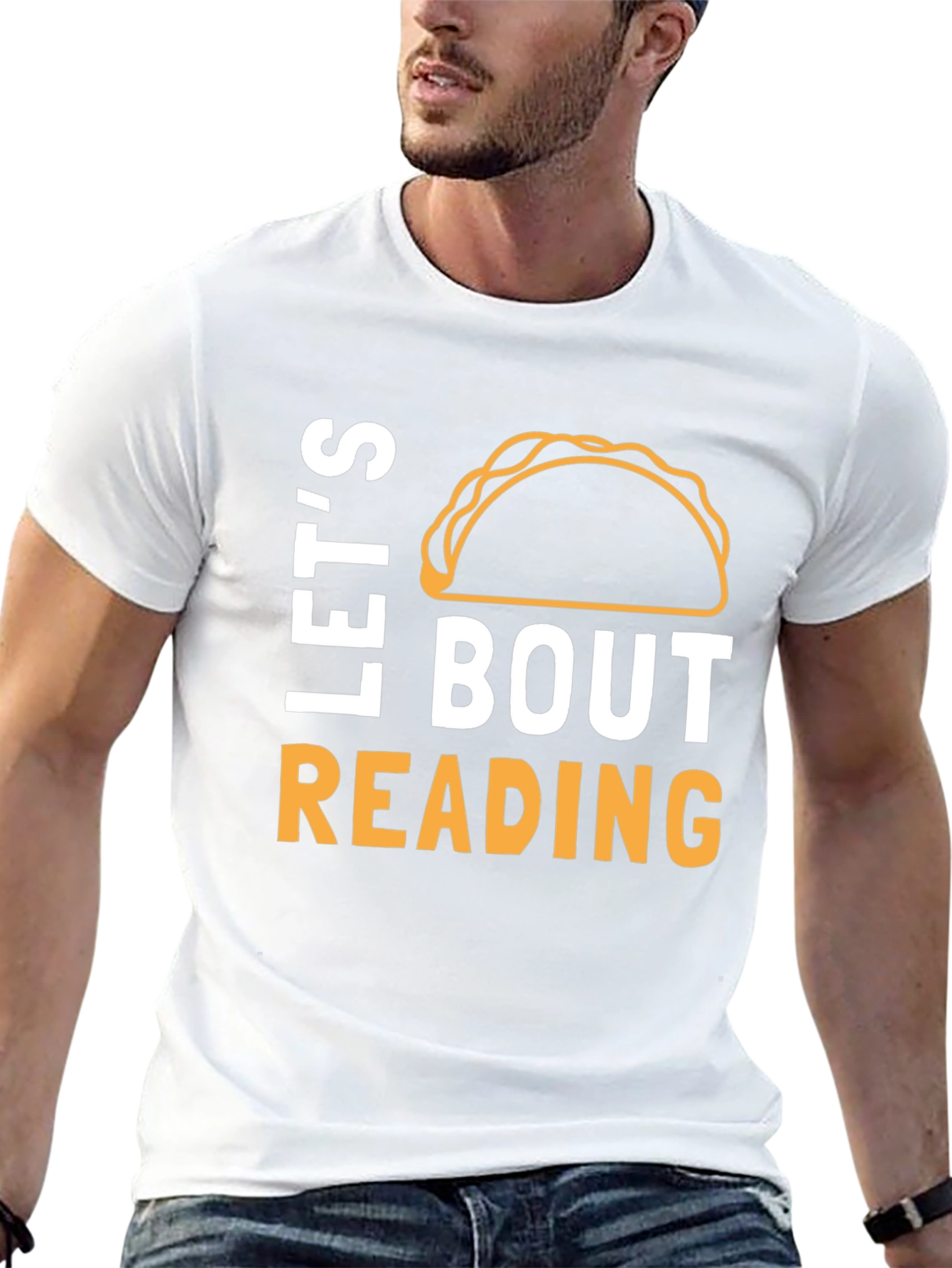 Lets Taco Bout Reading Funny T-Shirt