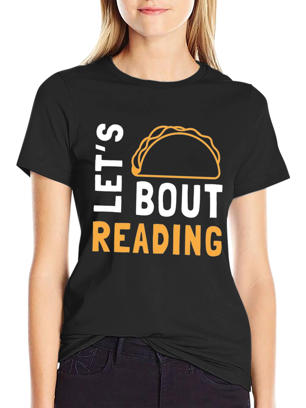 Lets Taco Bout Reading Funny T-Shirt