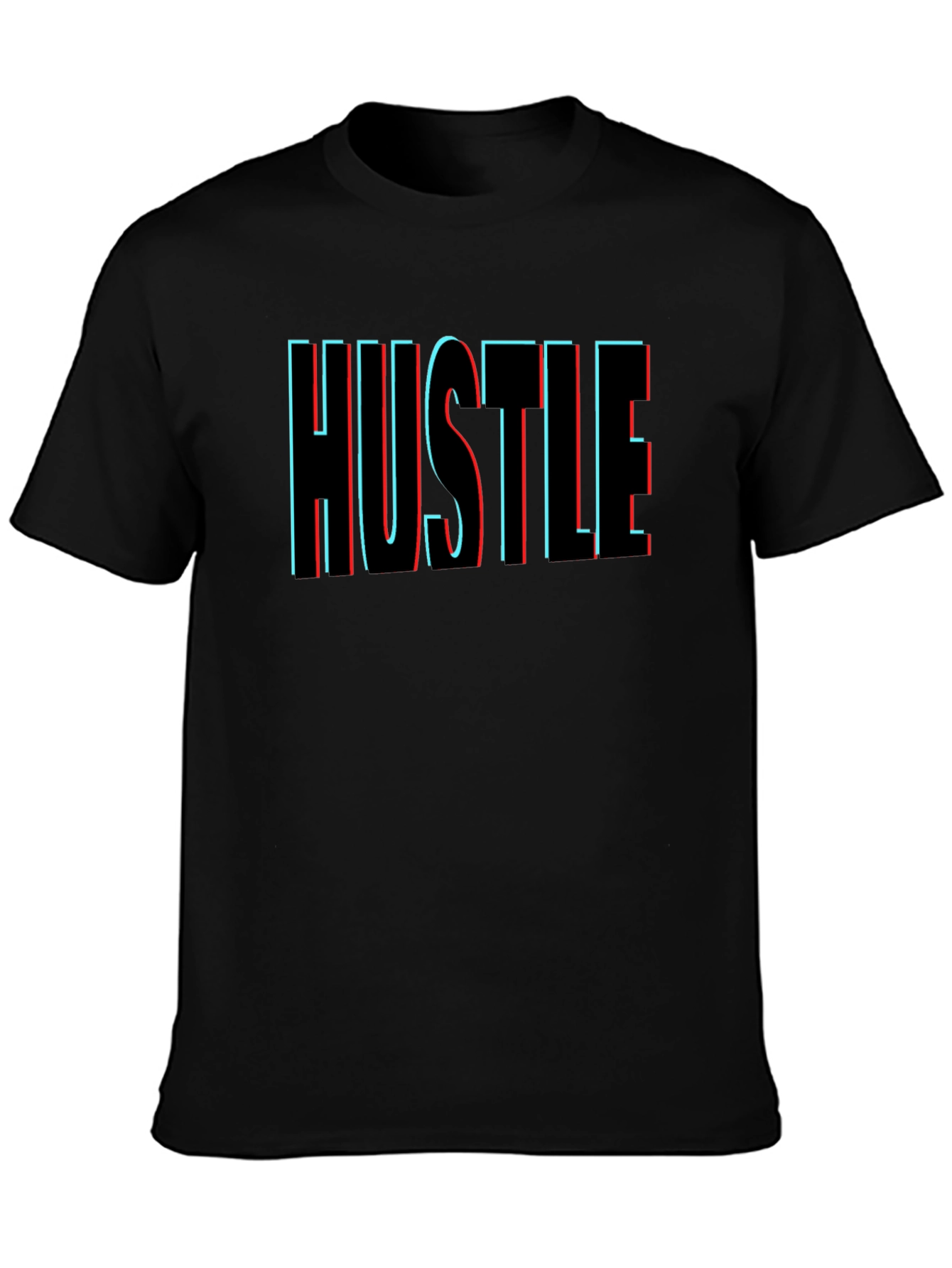 Hustle Graphic Tee - Black