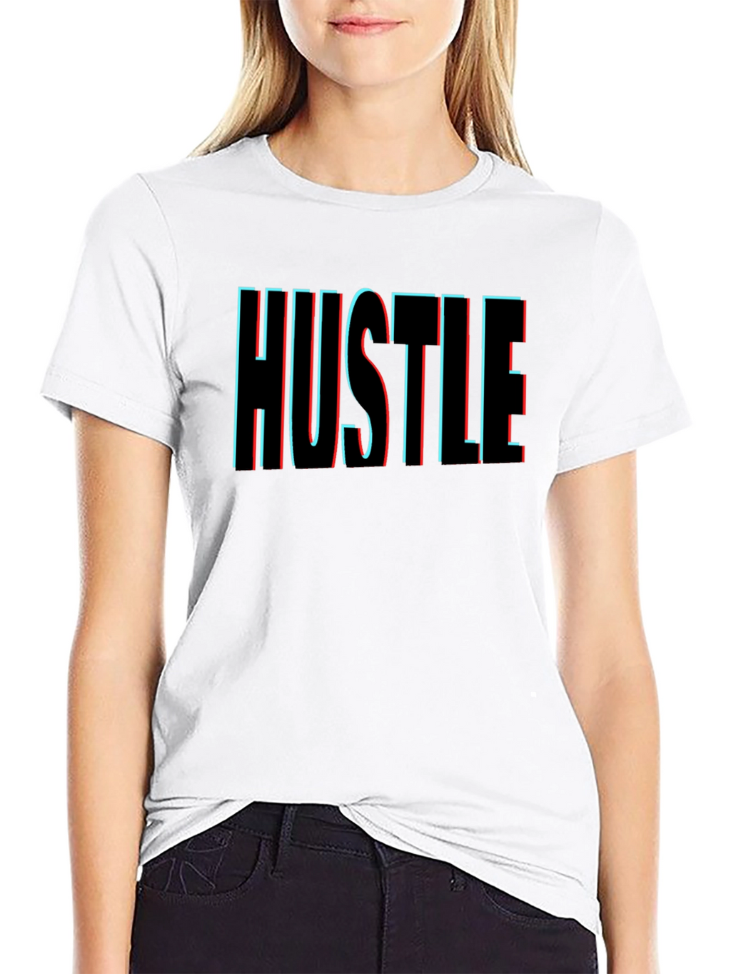 Hustle Graphic Tee - Black