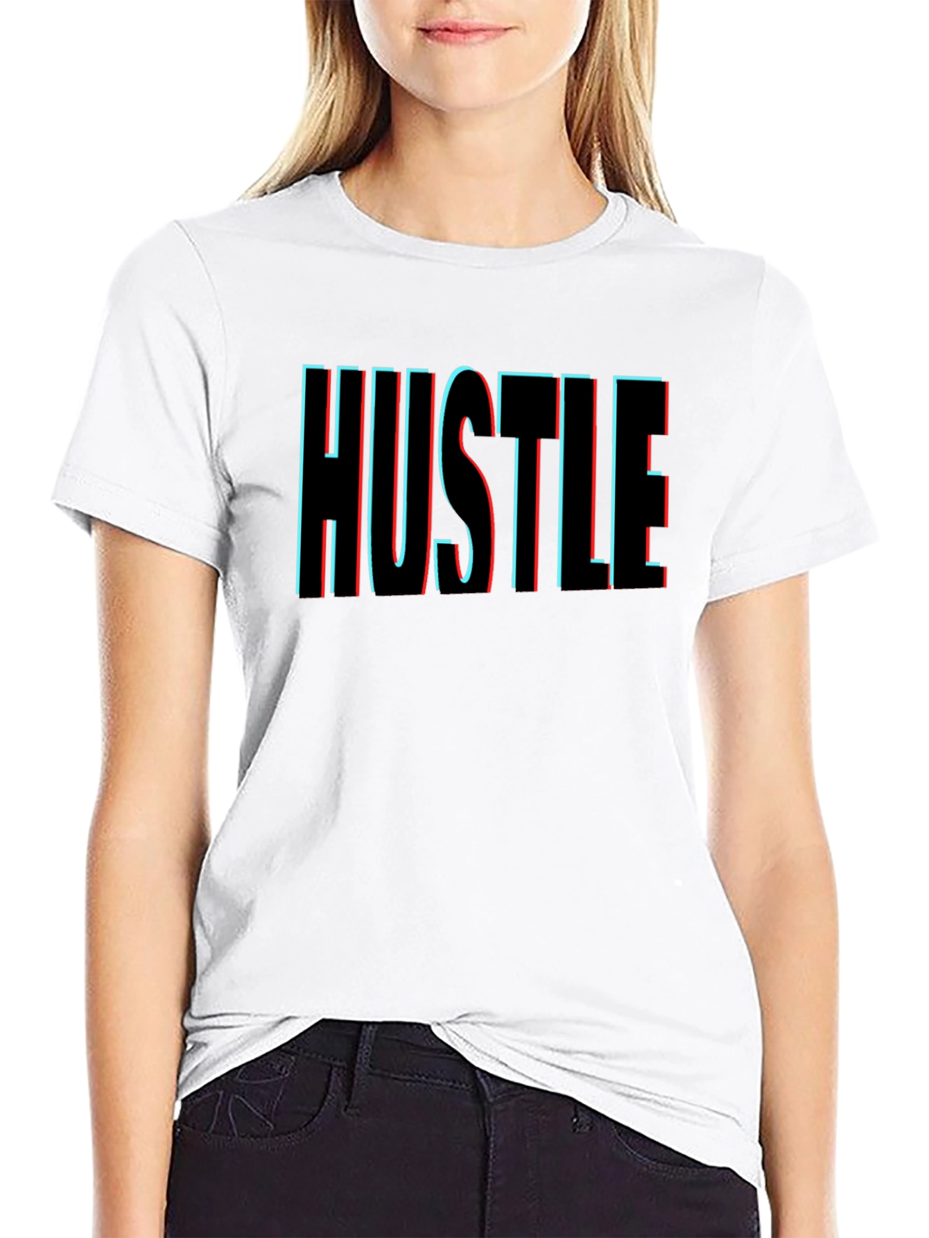 Hustle Graphic Tee - Black