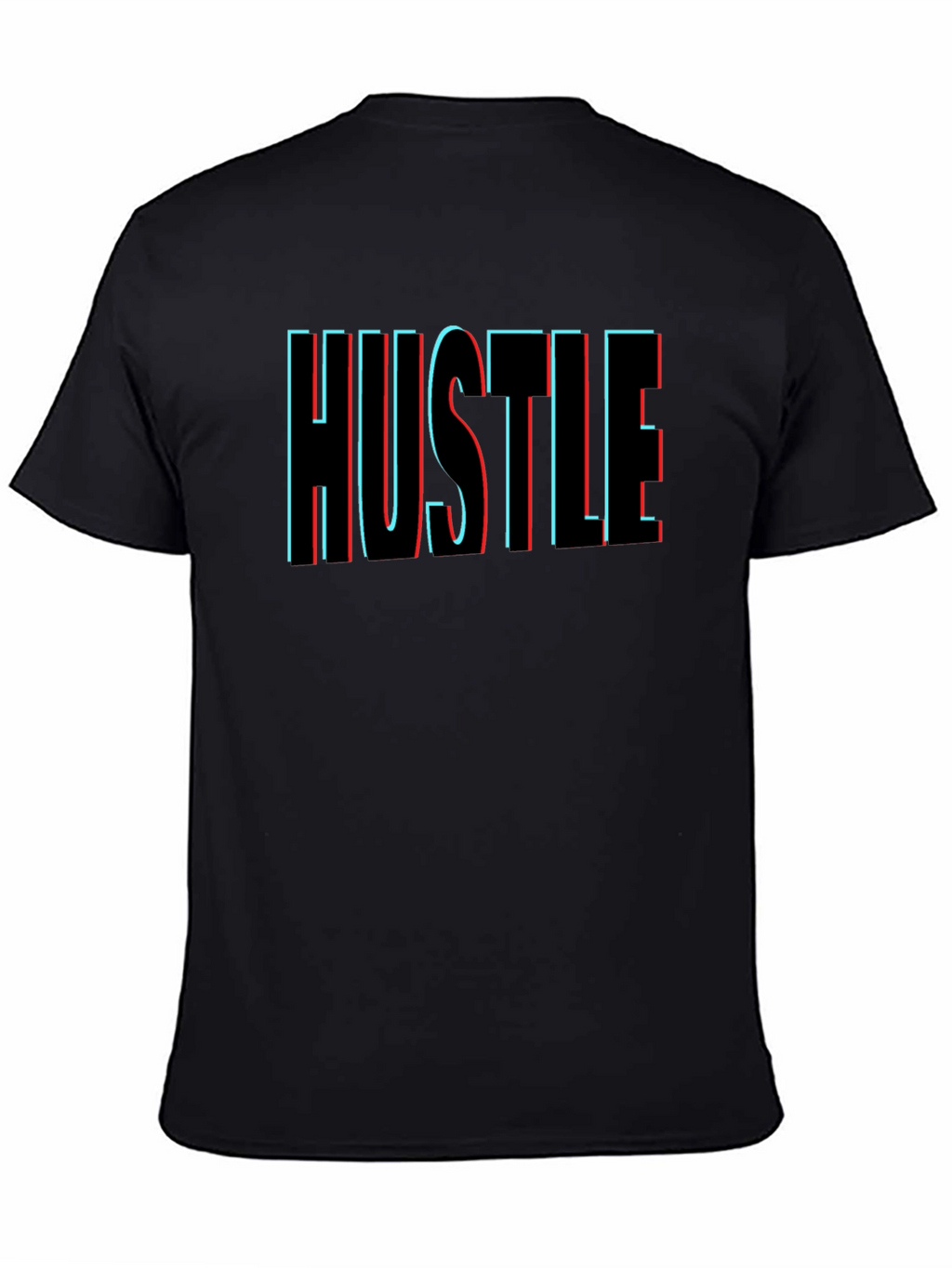 Hustle Graphic Tee - Black