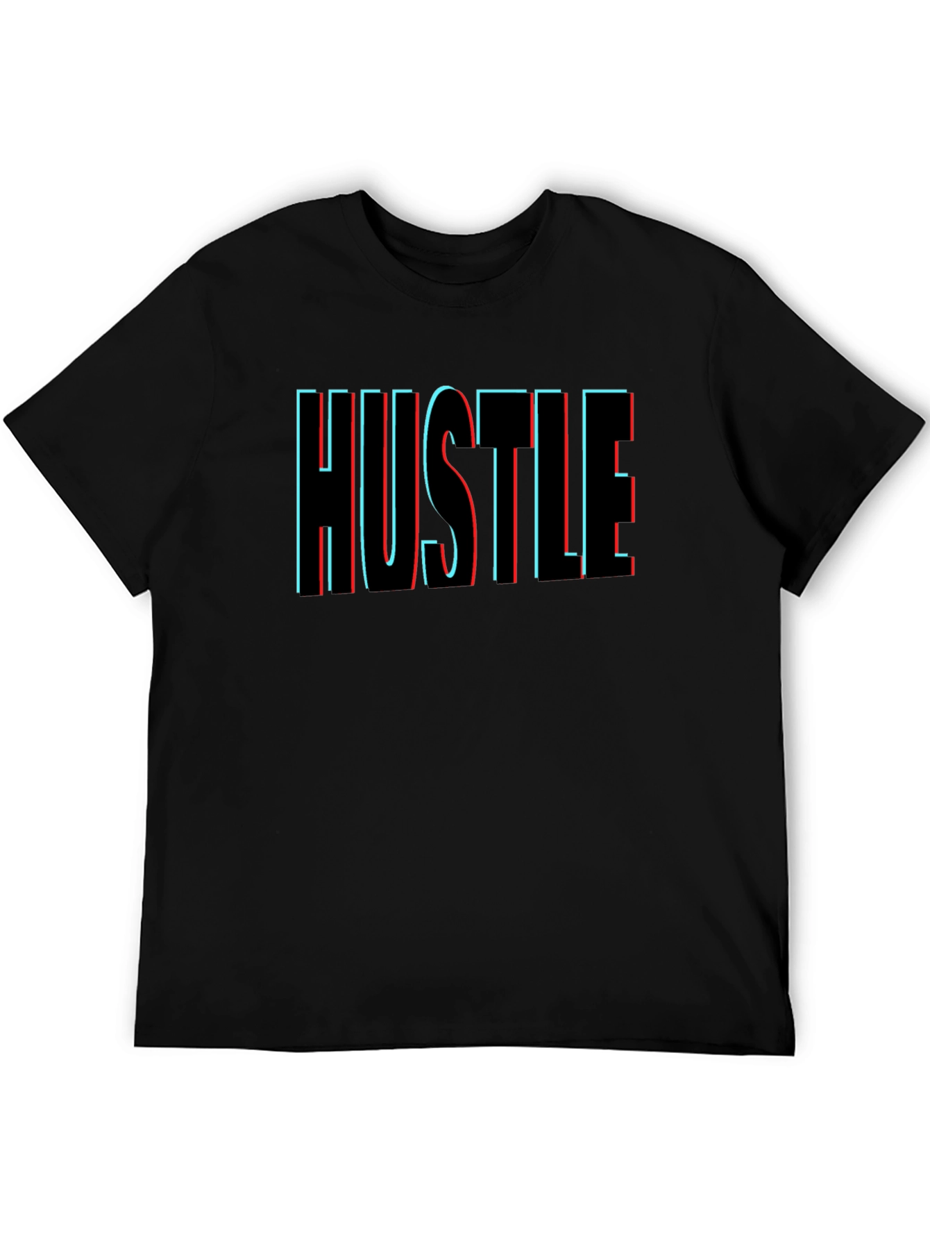 Hustle Graphic Tee - Black