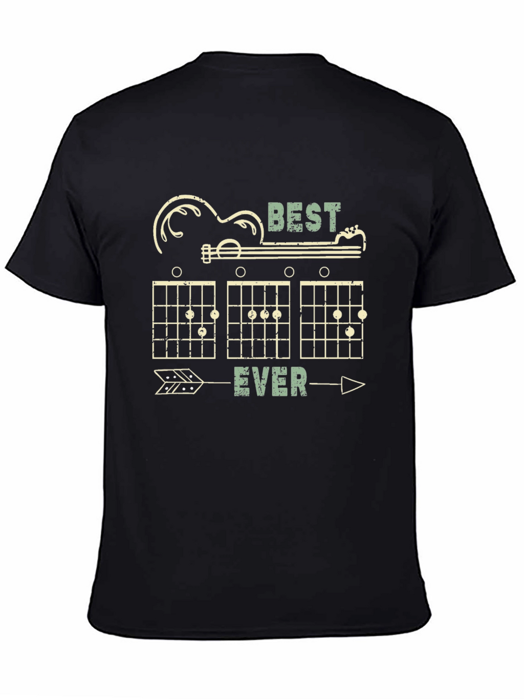 Guitar Chords Graphic T-Shirt - Best Ever!