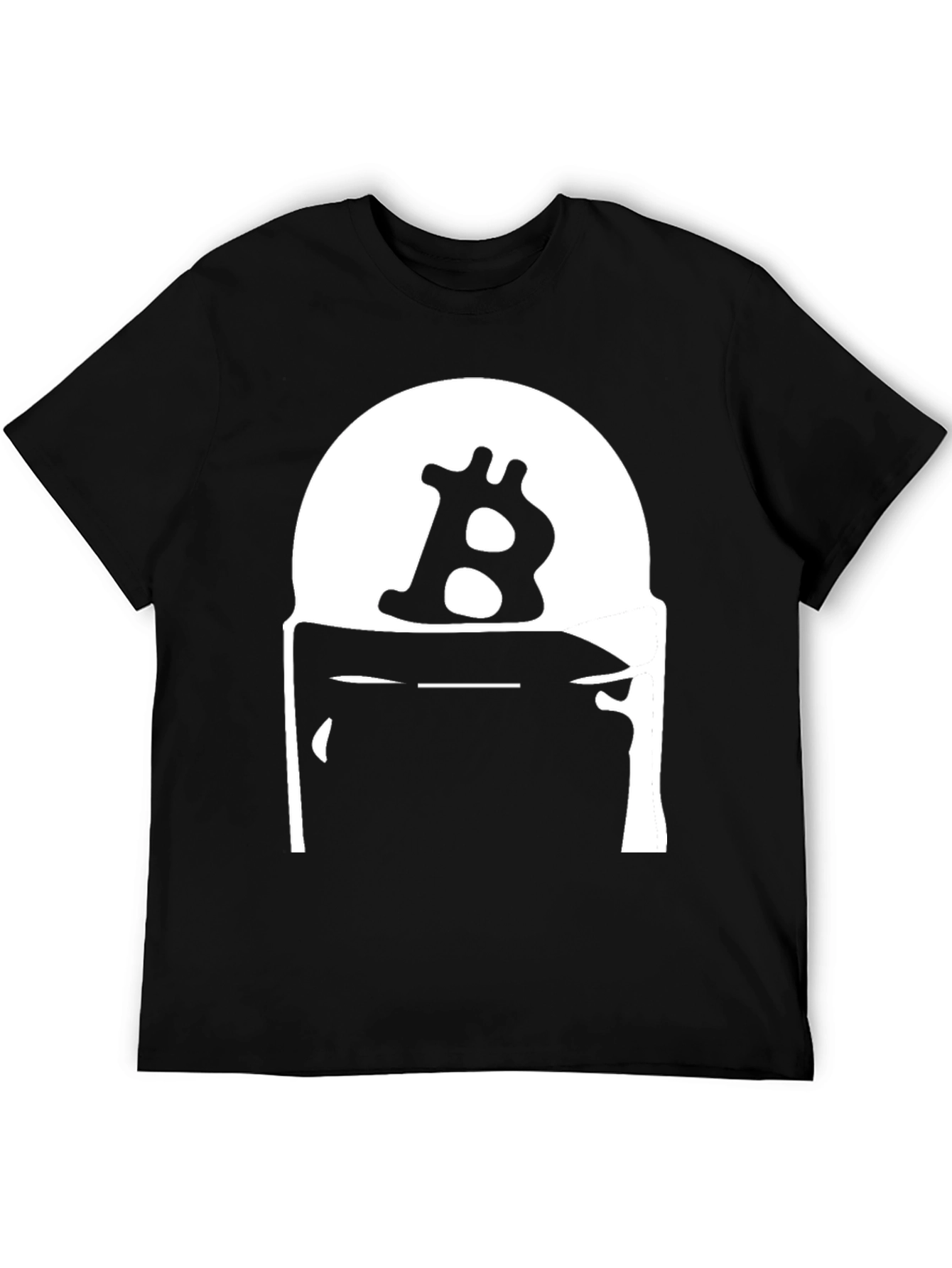 Bitcoin B Logo Black T-Shirt