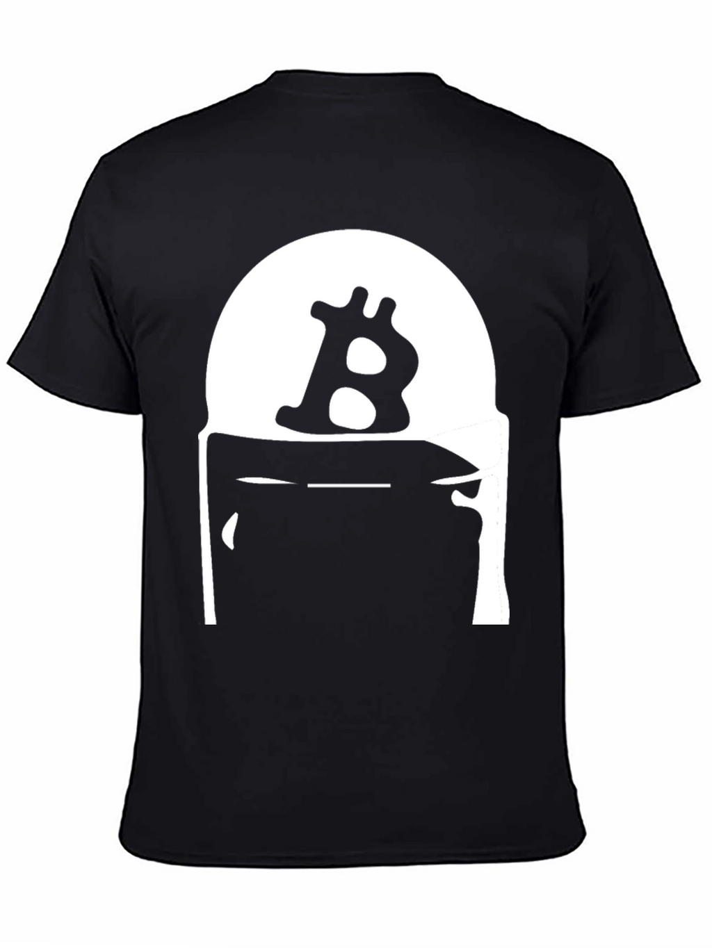 Bitcoin B Logo Black T-Shirt