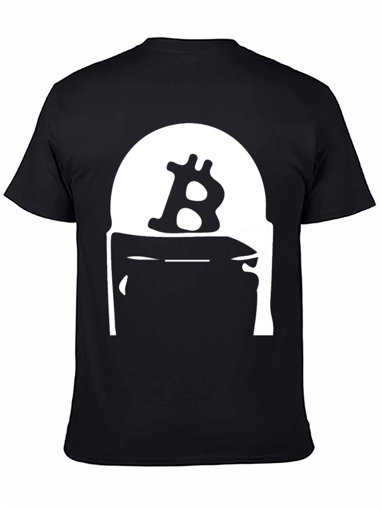 Bitcoin B Logo Black T-Shirt