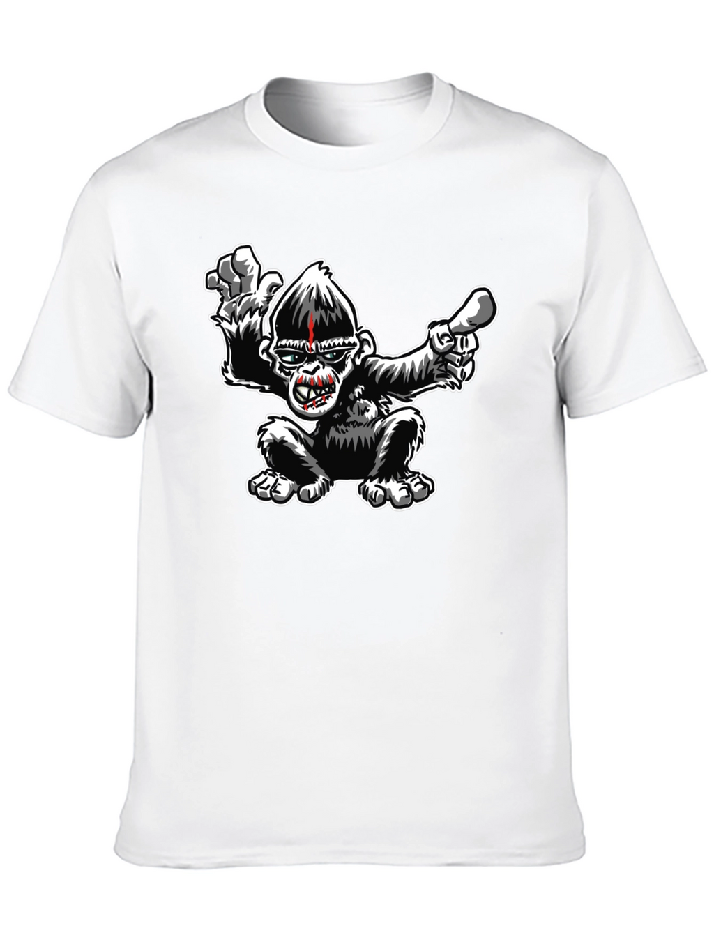 Cool Gorilla Graphic Black T-Shirt