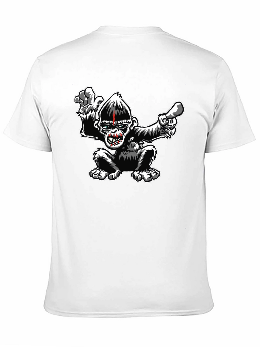 Cool Gorilla Graphic Black T-Shirt