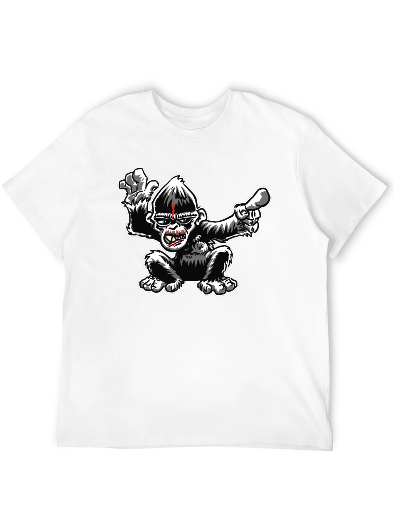 Cool Gorilla Graphic Black T-Shirt