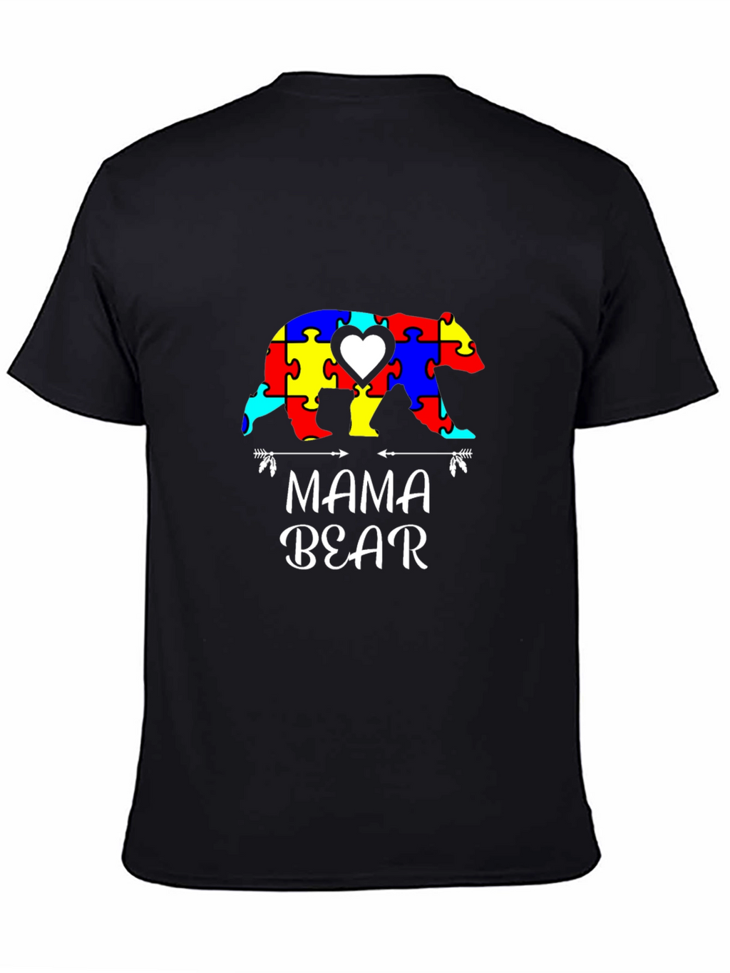 Mama Bear Autism Awareness T-Shirt