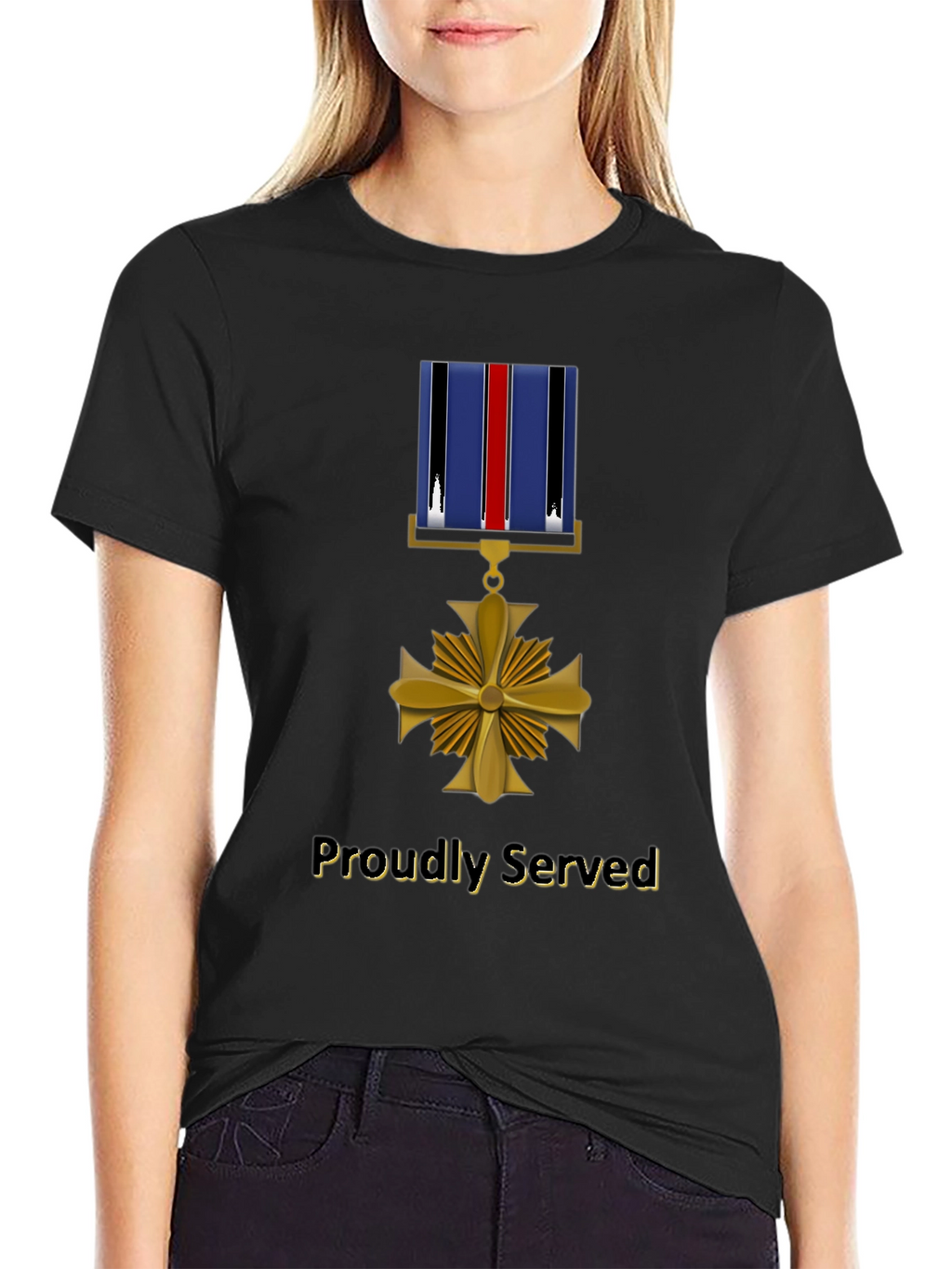 Proudly Served Military Honor T-Shirt