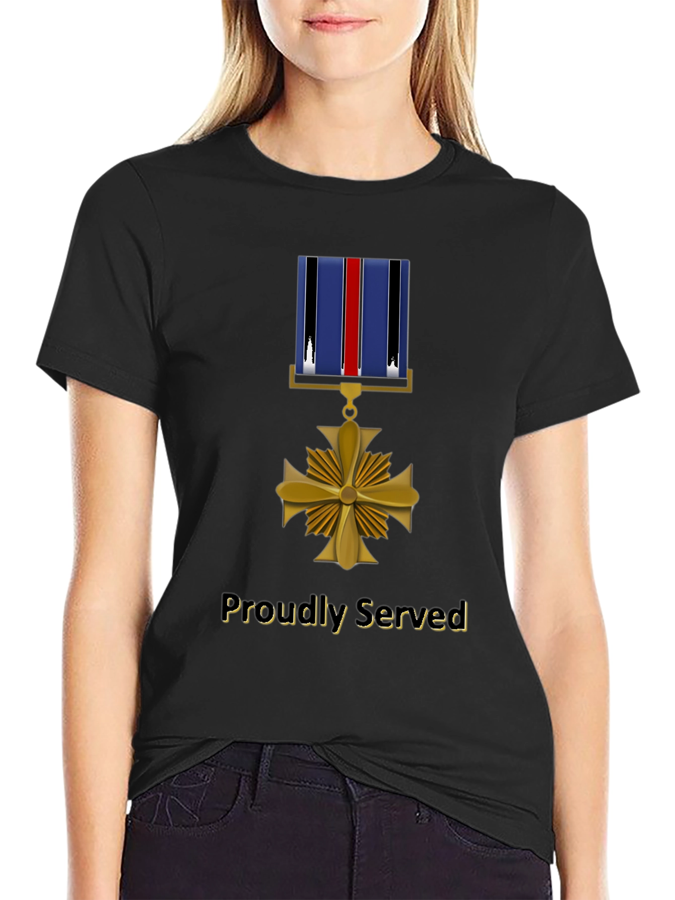Proudly Served Military Honor T-Shirt