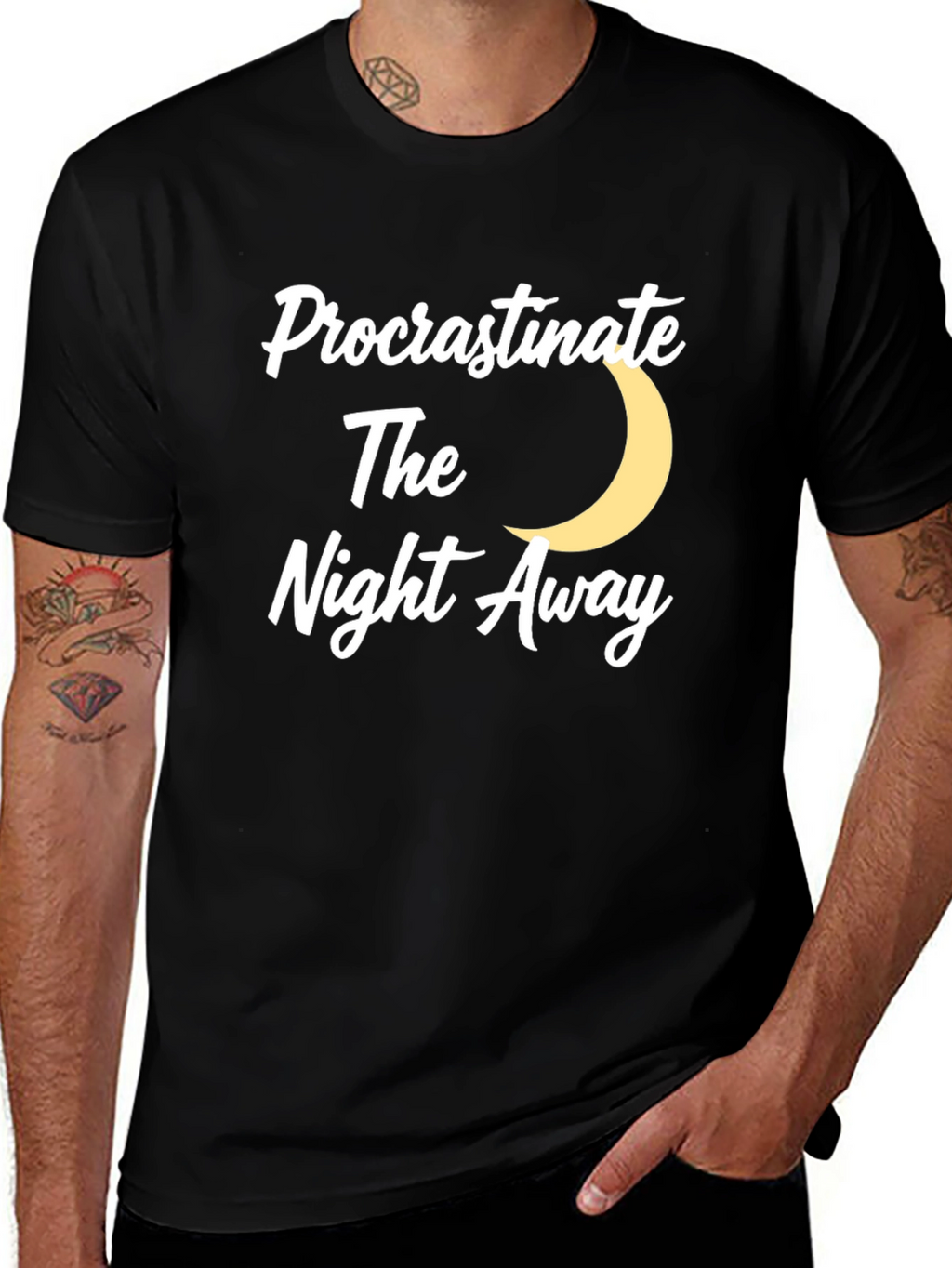 Procrastinate The Night Away T-Shirt