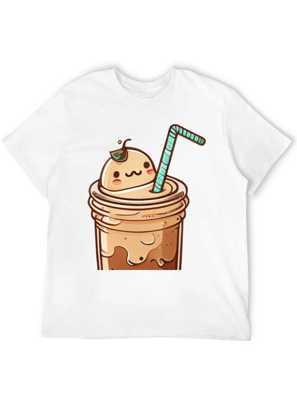 Cute Kawaii Boba Tea Graphic Tee