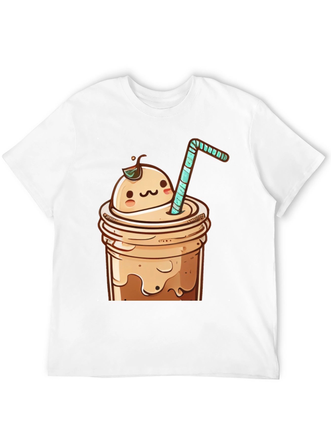 Cute Kawaii Boba Tea Graphic Tee