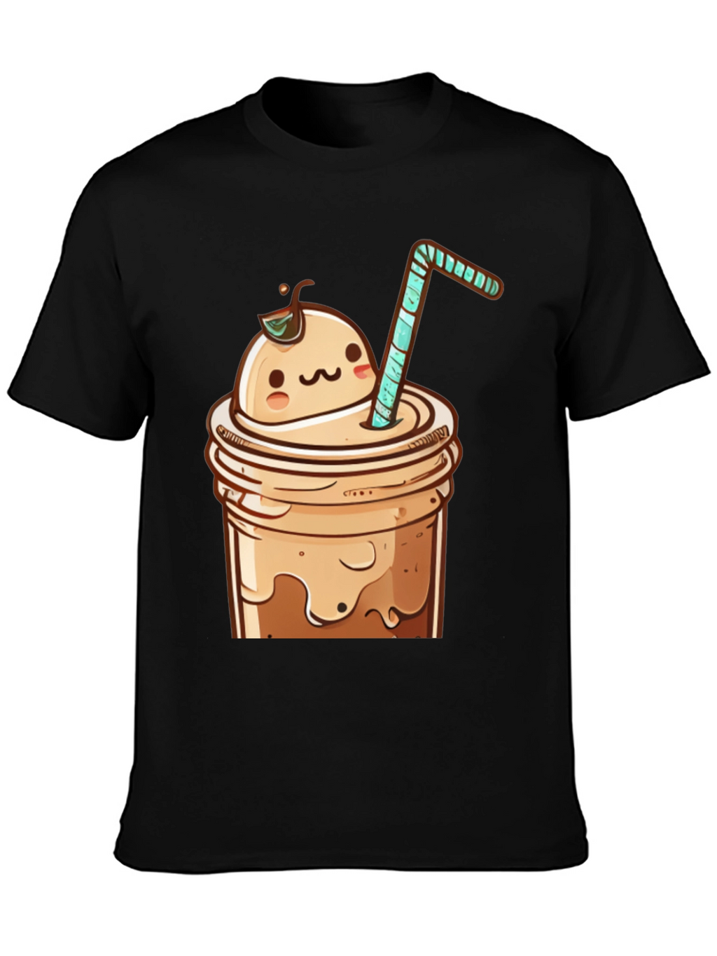 Cute Kawaii Boba Tea Graphic Tee