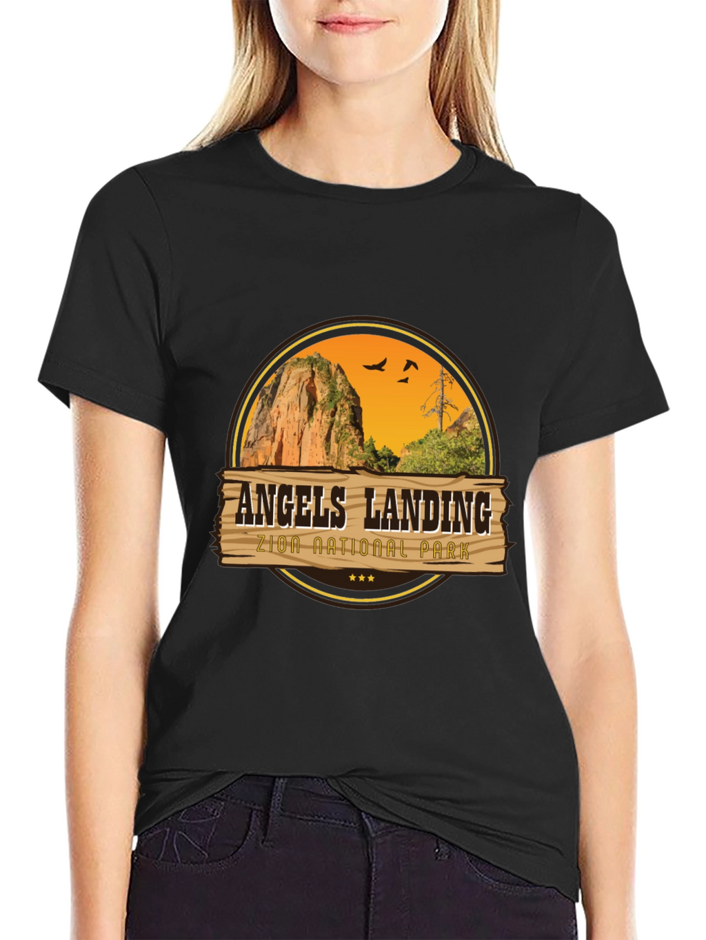 Angels Landing T-Shirt - Zion National Park Tee
